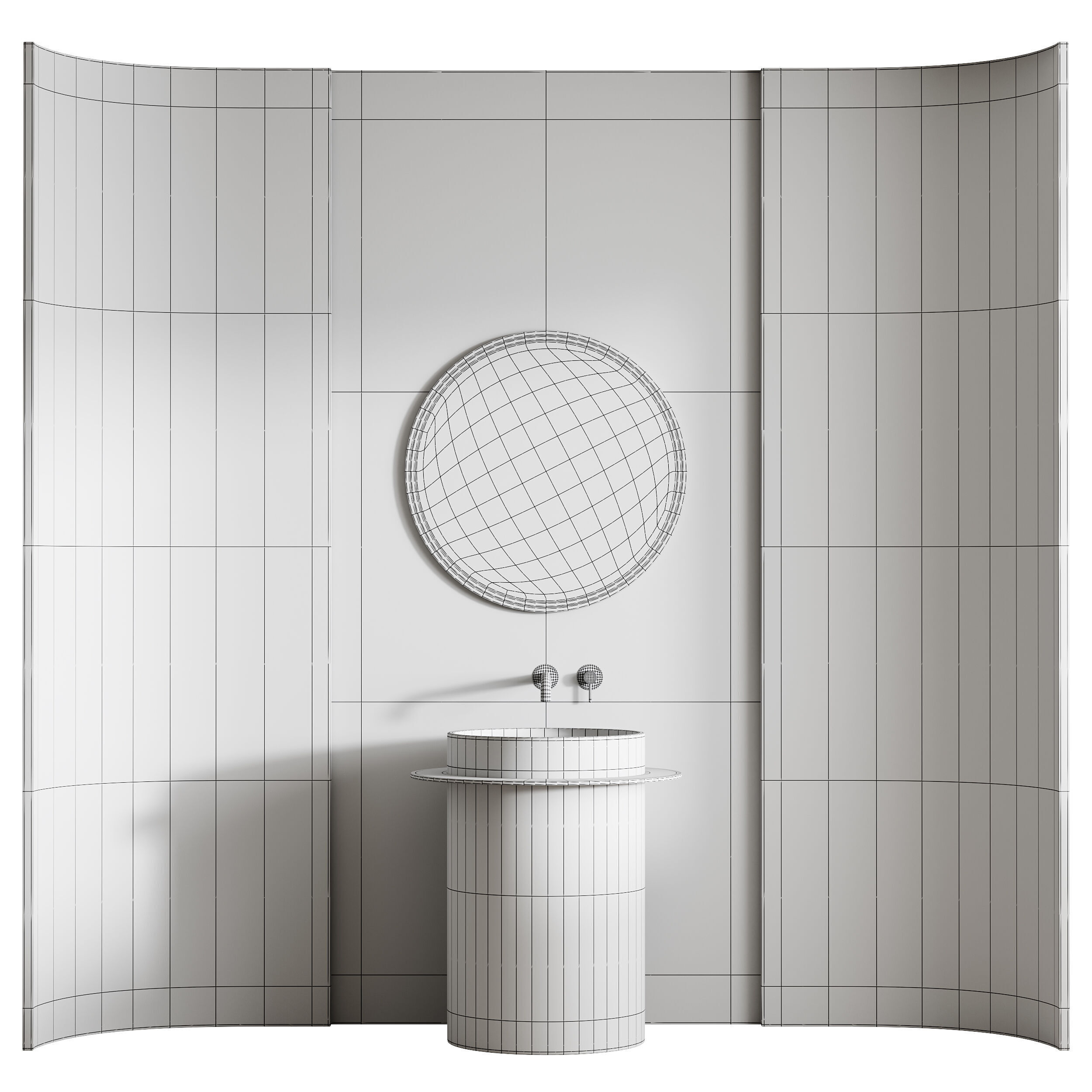 Bathroom furniture 14 3D model_14