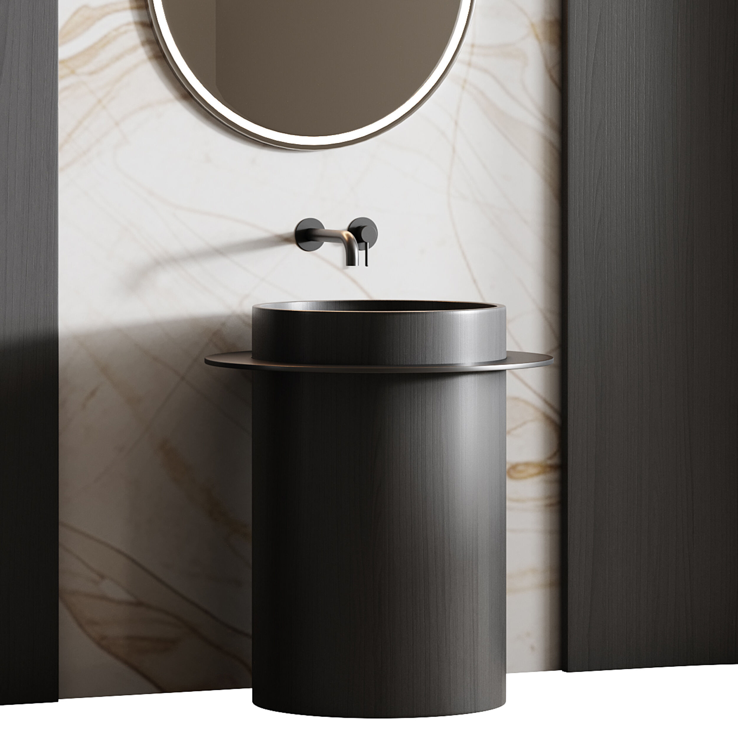 Bathroom furniture 14 3D model_12