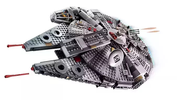 TwindBricks3D - 75257 Millennium-Falcon