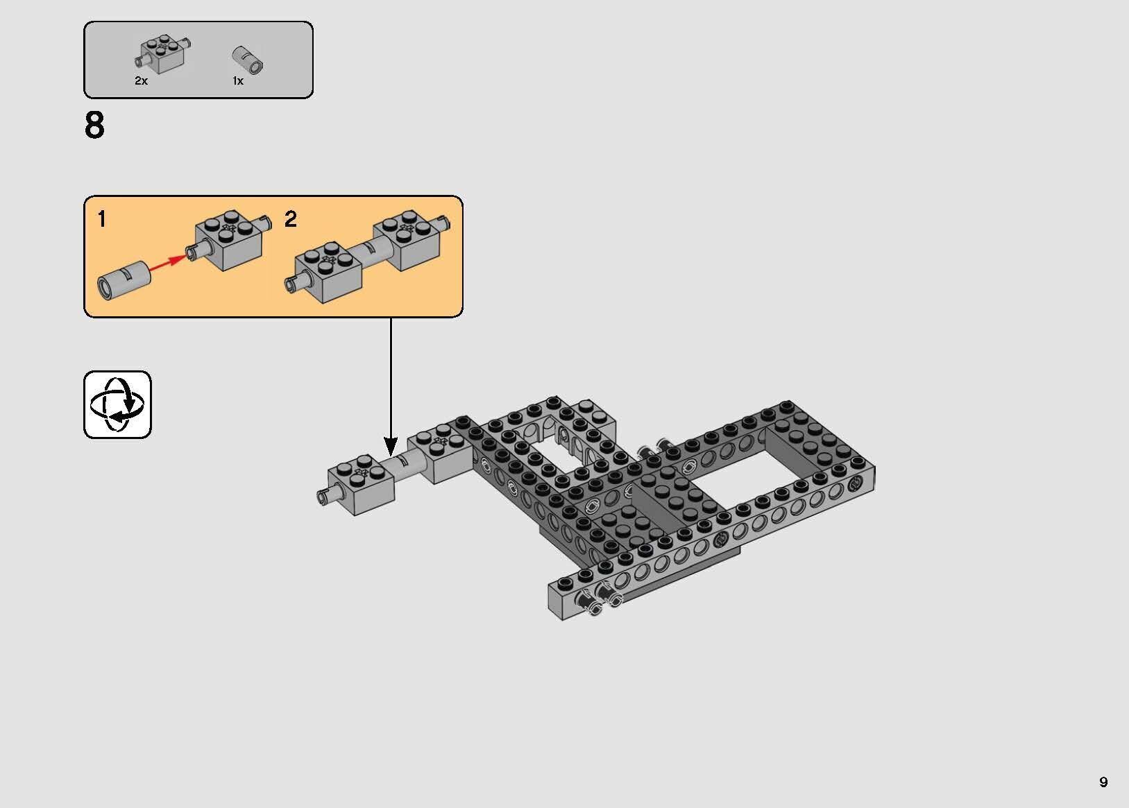 TwindBricks3D - 75257 Millennium-Falcon 3D print model_7