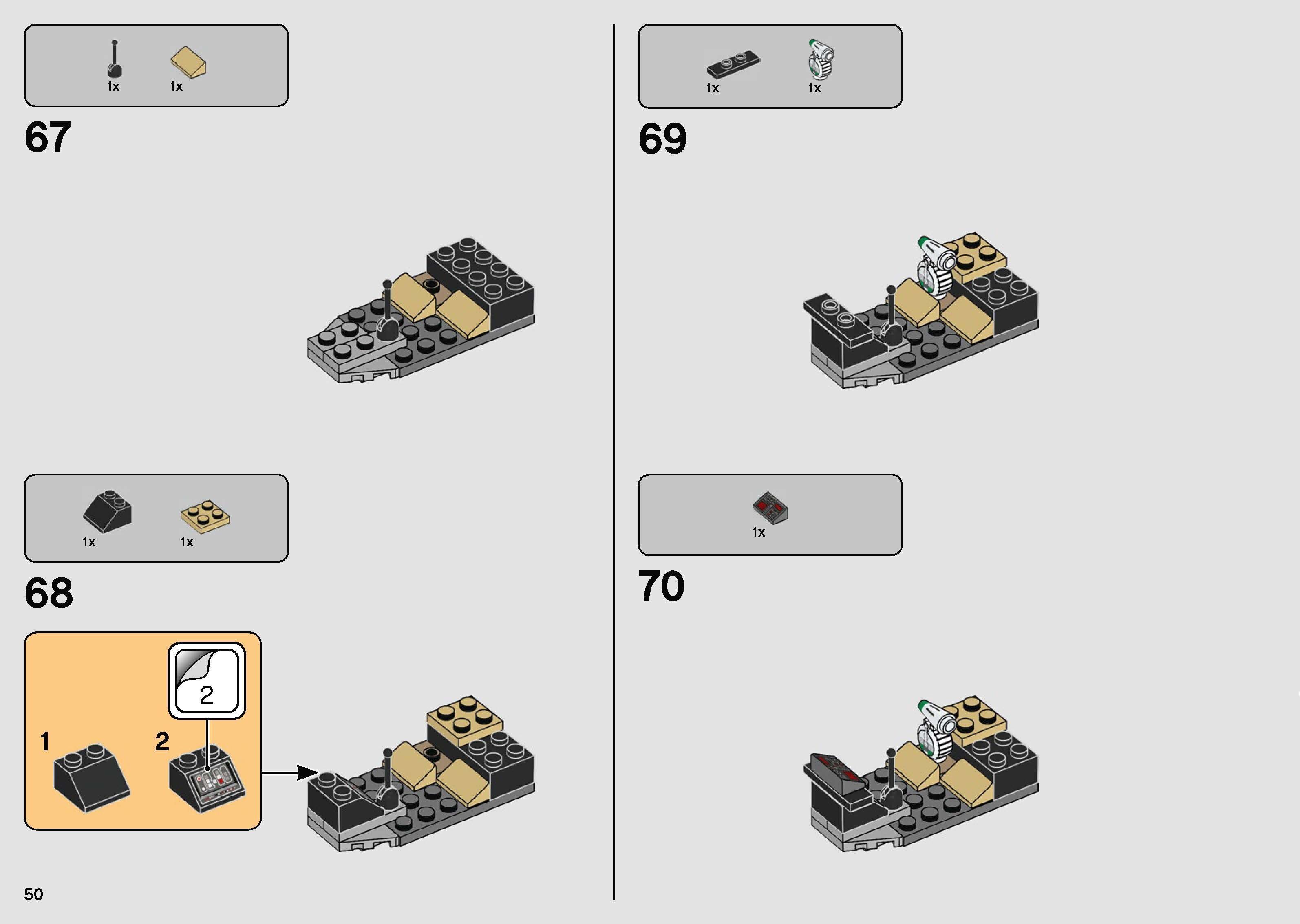 TwindBricks3D - 75257 Millennium-Falcon 3D print model_48