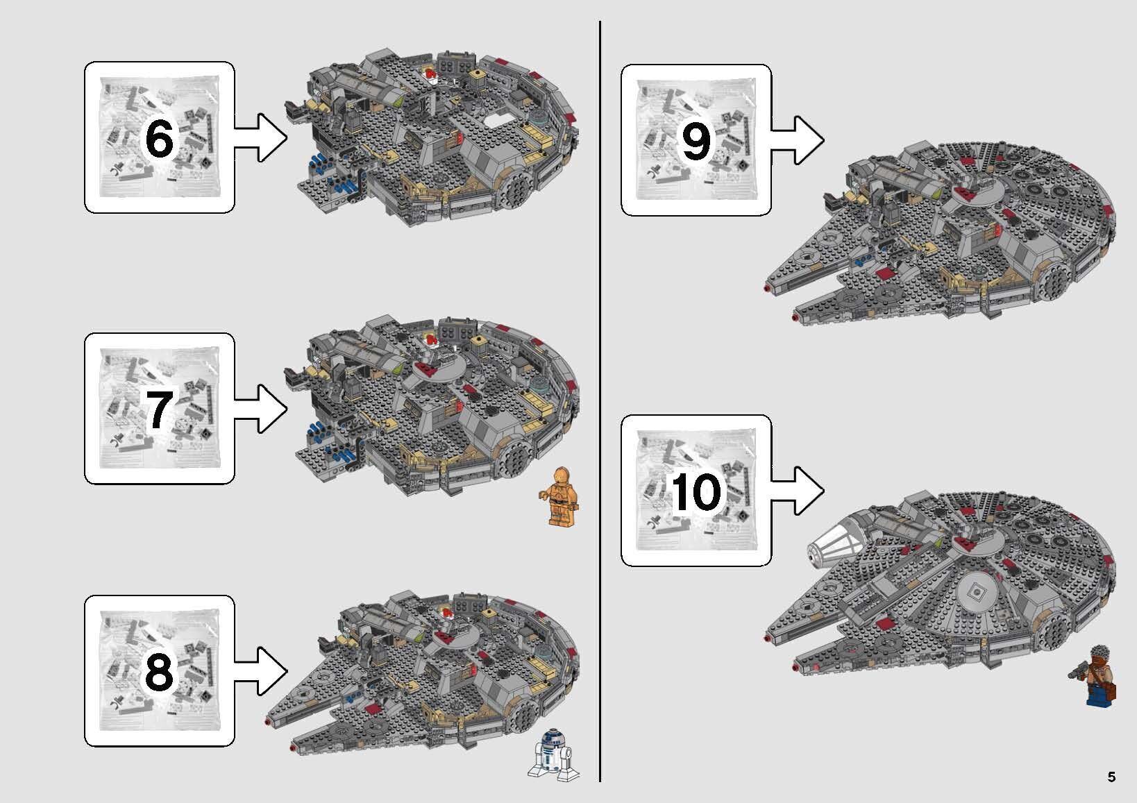 TwindBricks3D - 75257 Millennium-Falcon 3D print model_3