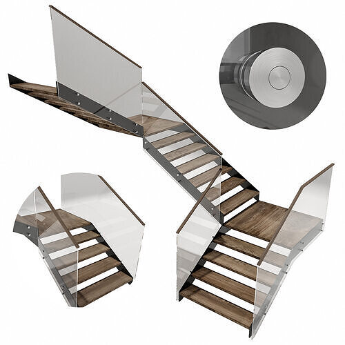 STAIR NO22 A 3D model