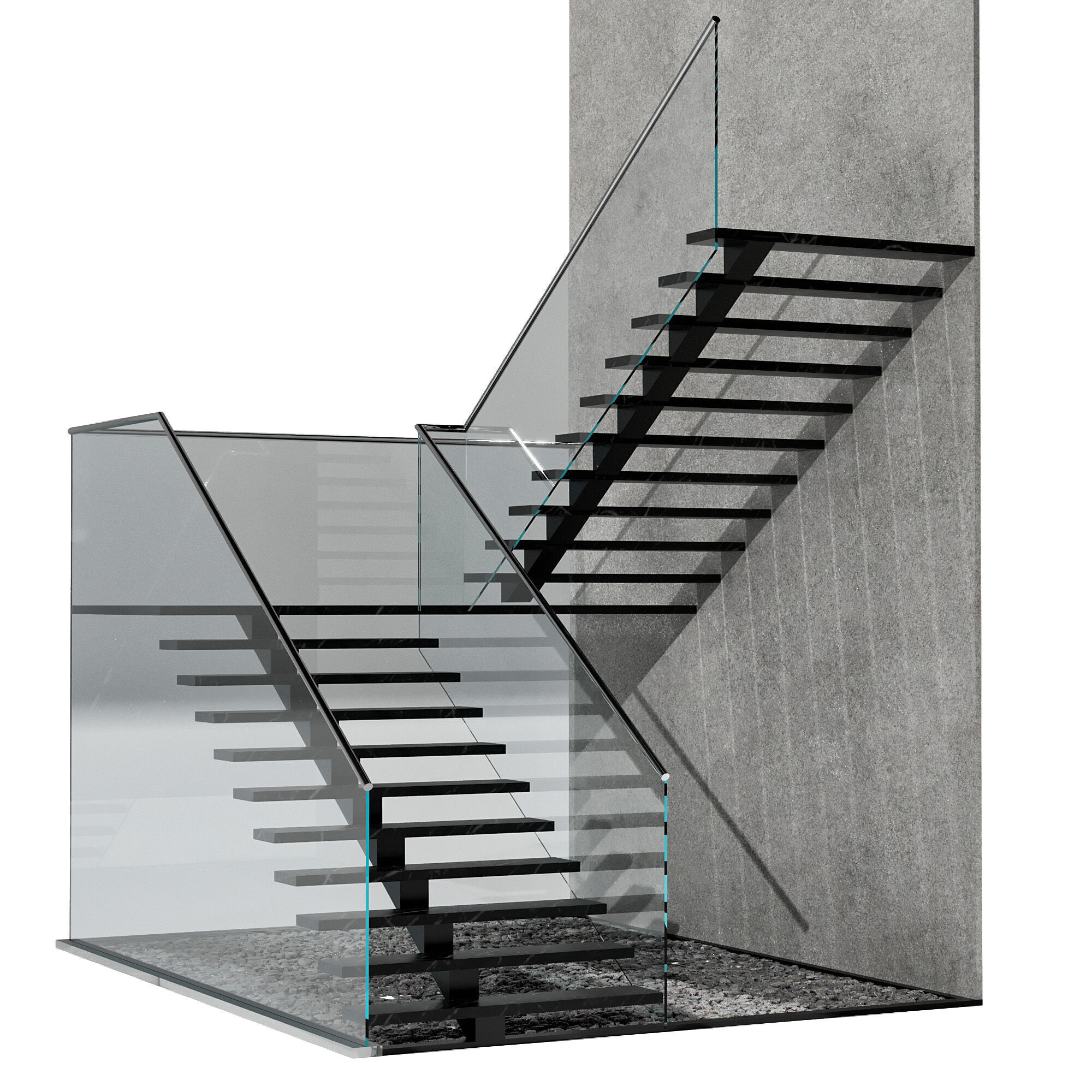 STAIR NO21 A 3D model_9