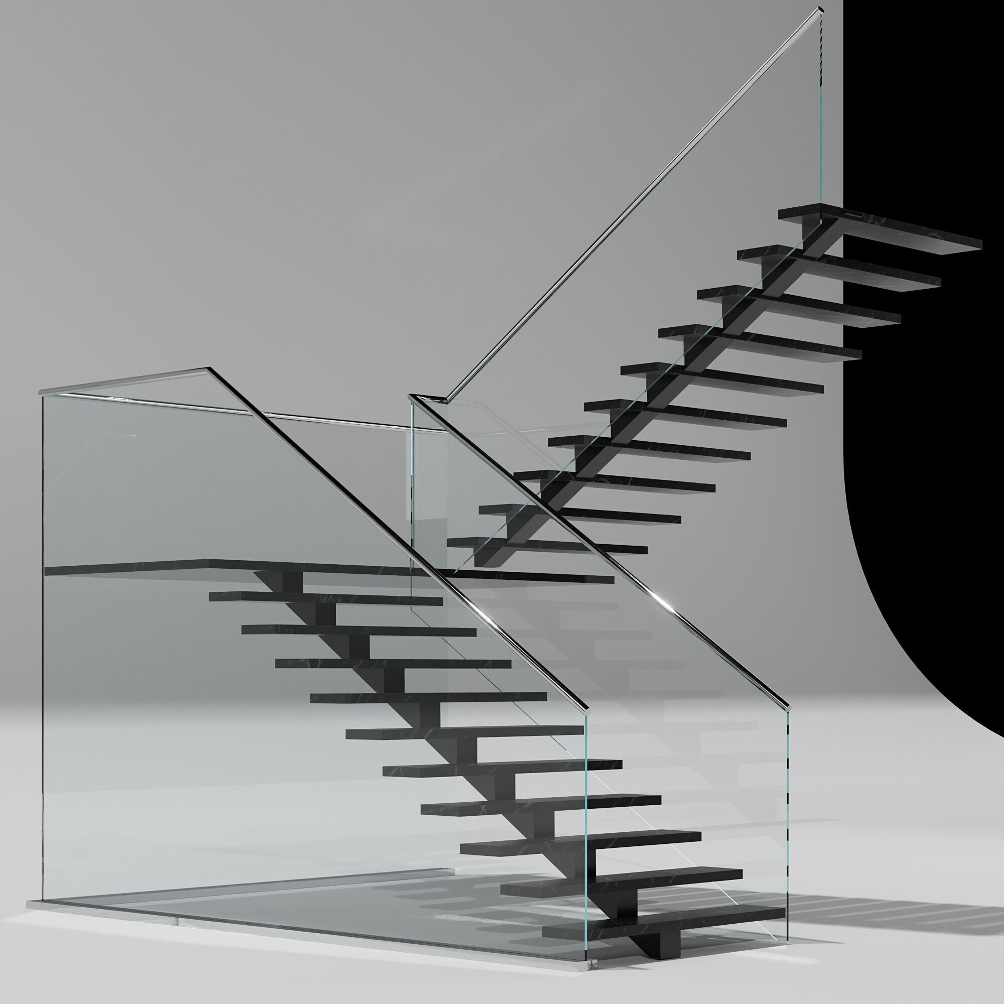 STAIR NO21 A 3D model_7