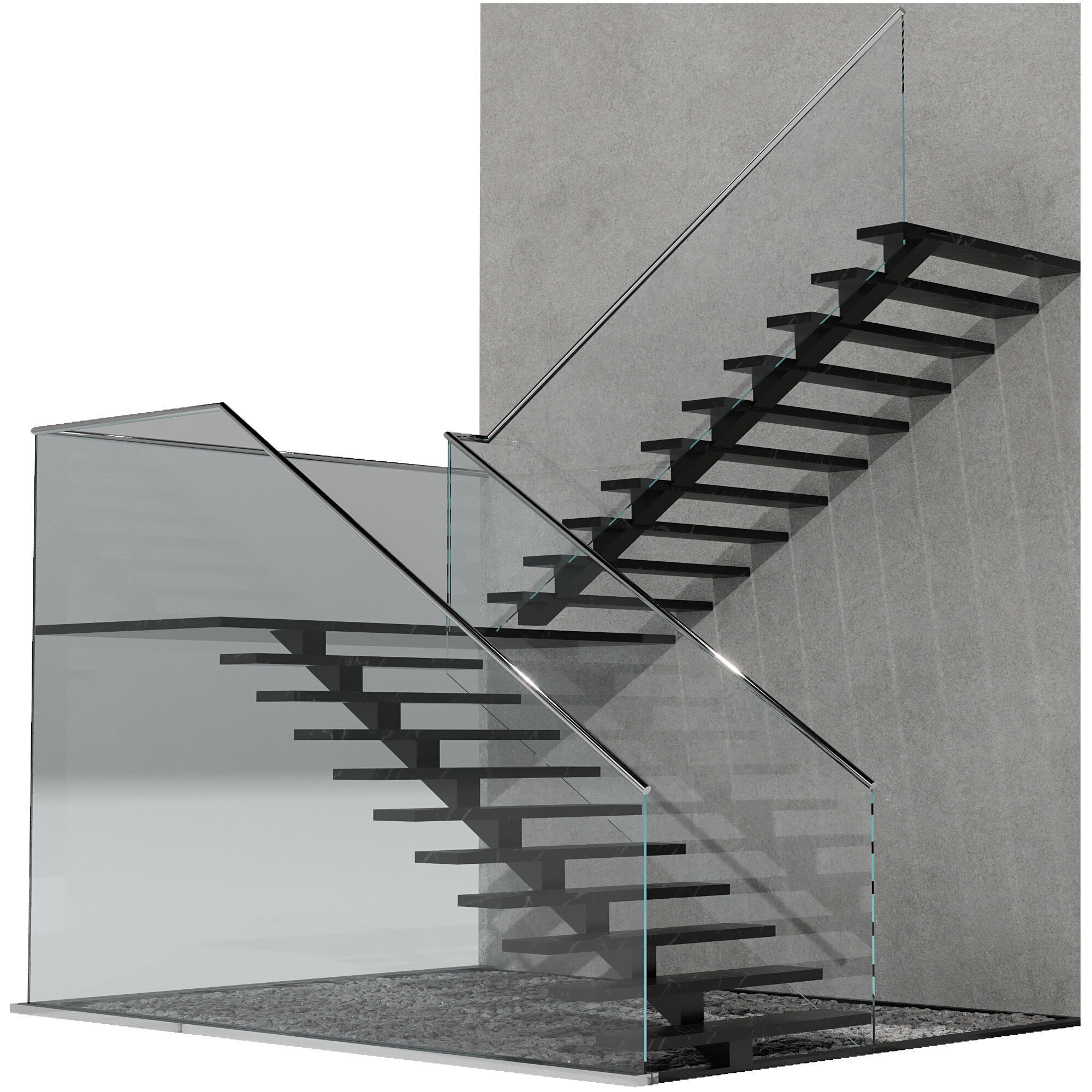 STAIR NO21 A 3D model_11