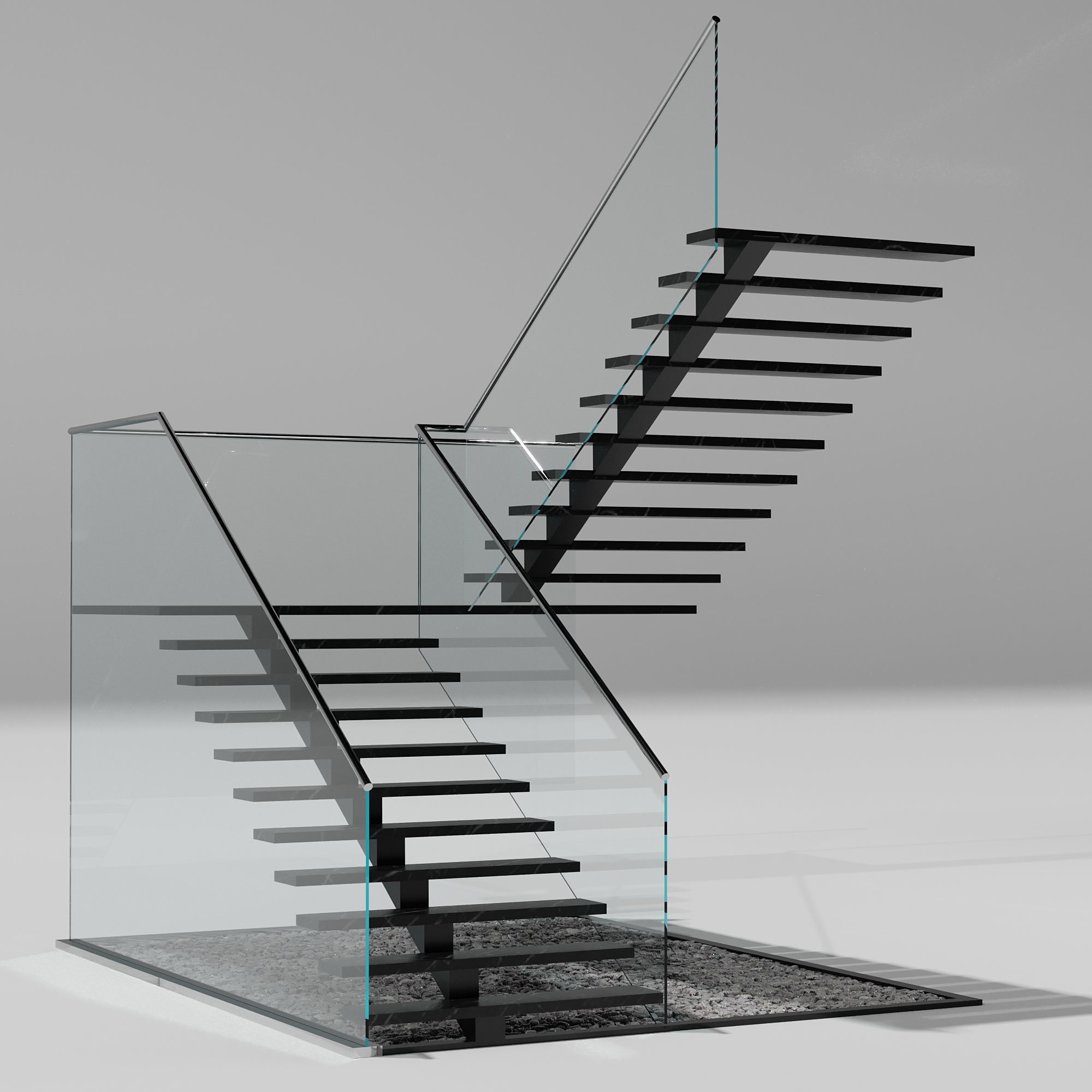 STAIR NO21 A 3D model_2