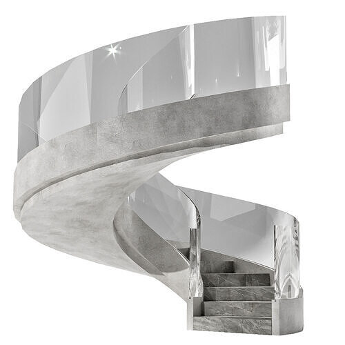 SPIRAL STAIR NO20 A 3D model