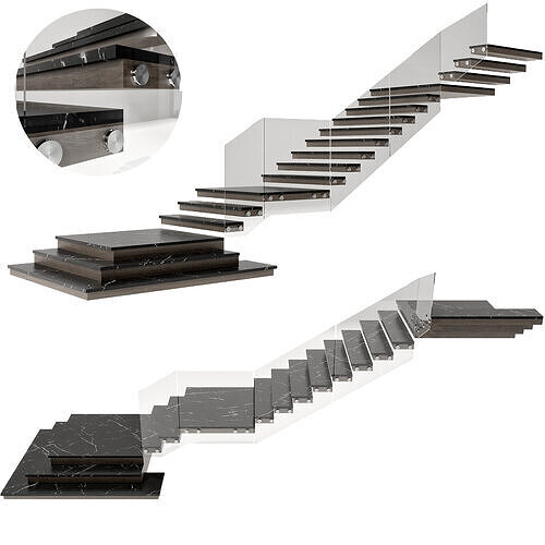 STAIR NO19 A 3D model
