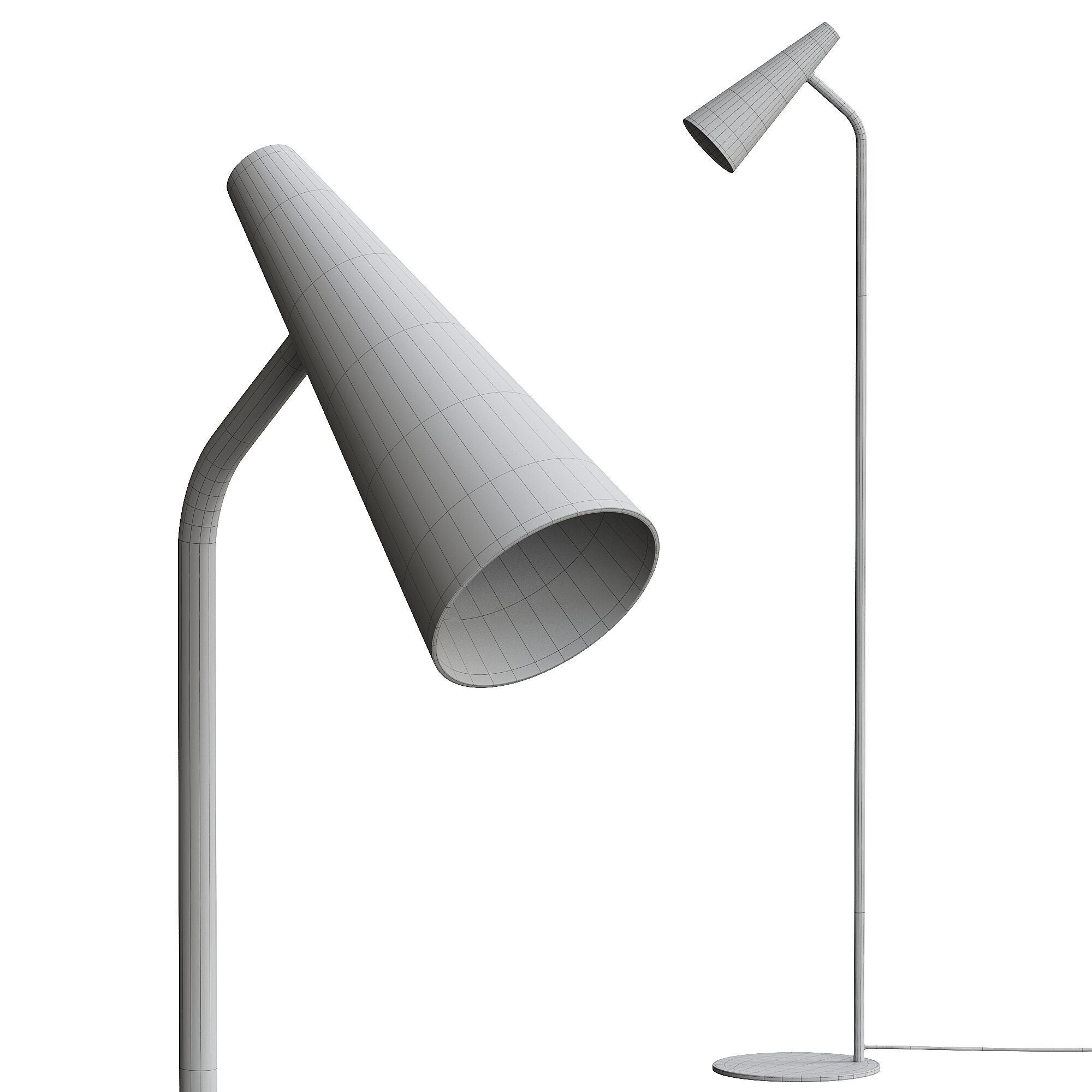 Floor Lamp 3D model_2