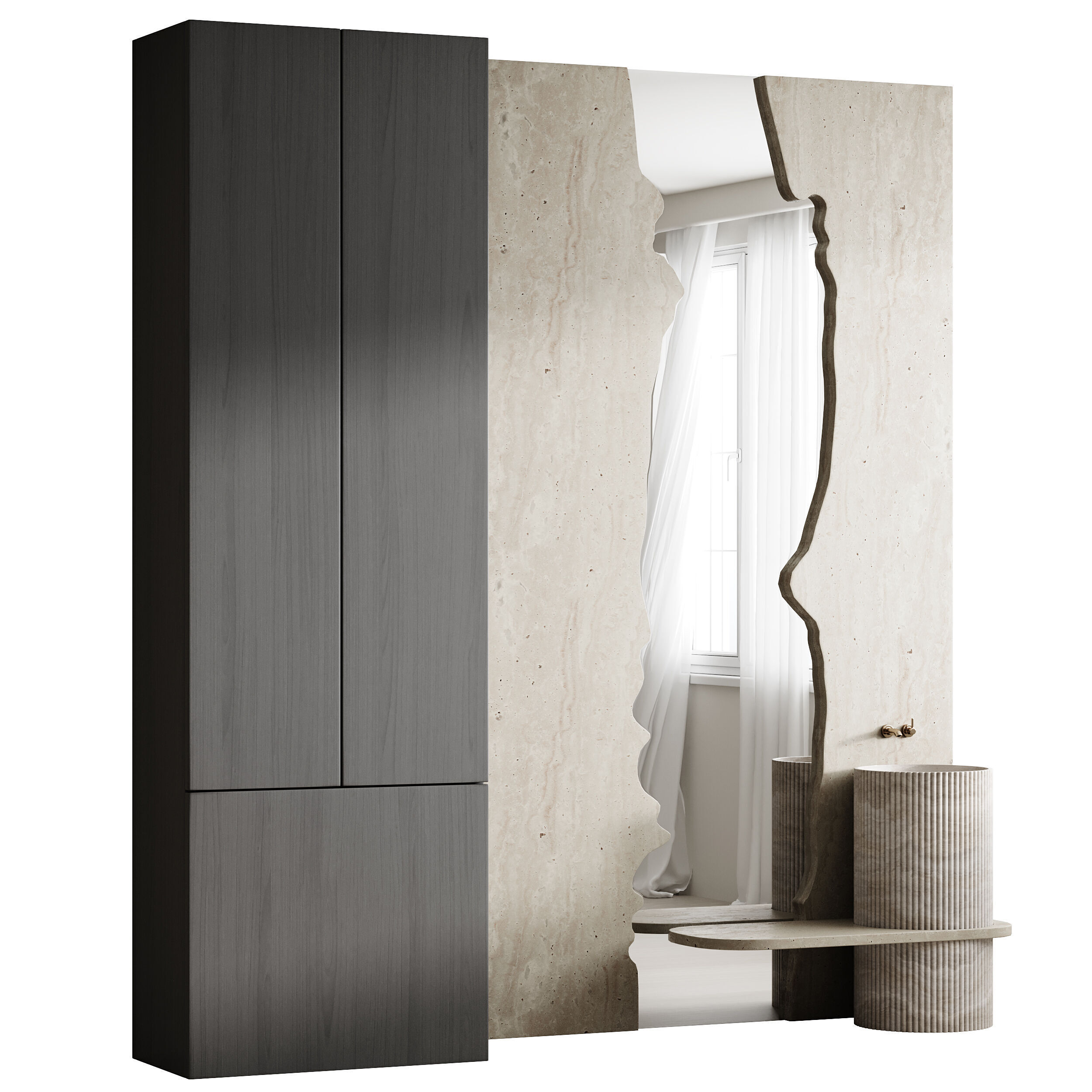 Bathroom furniture 15 3D model_3