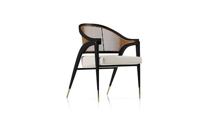 Dunbar Armchairs  Edward Wormley 3D model