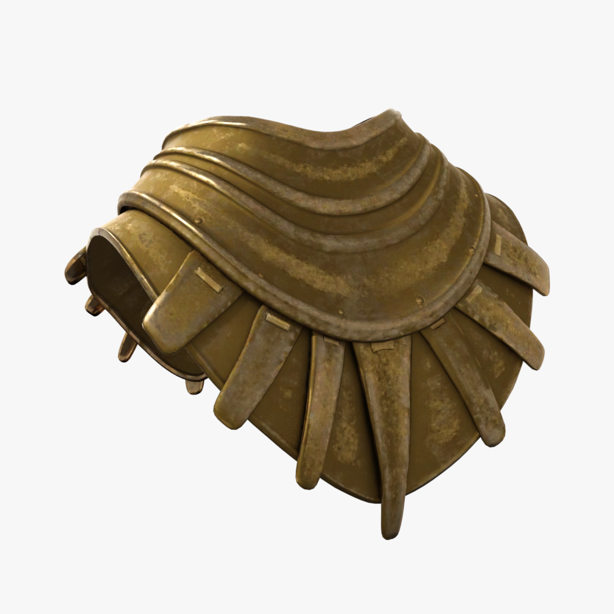 Apollo - God of Light Low-poly 3D model_17