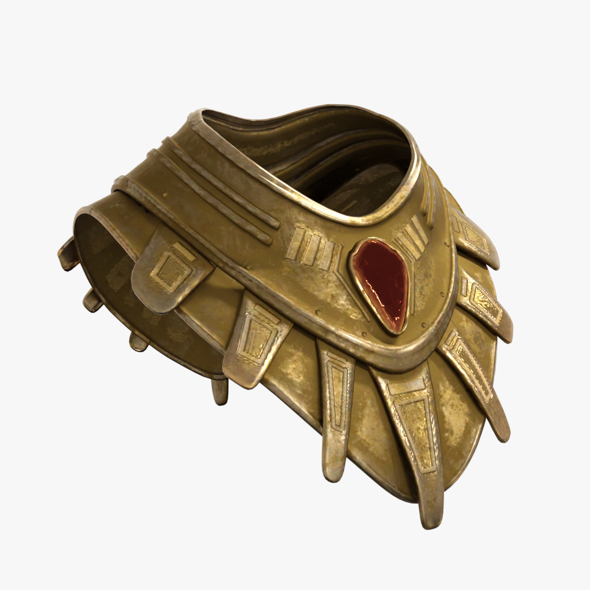 Apollo - God of Light Low-poly 3D model_18