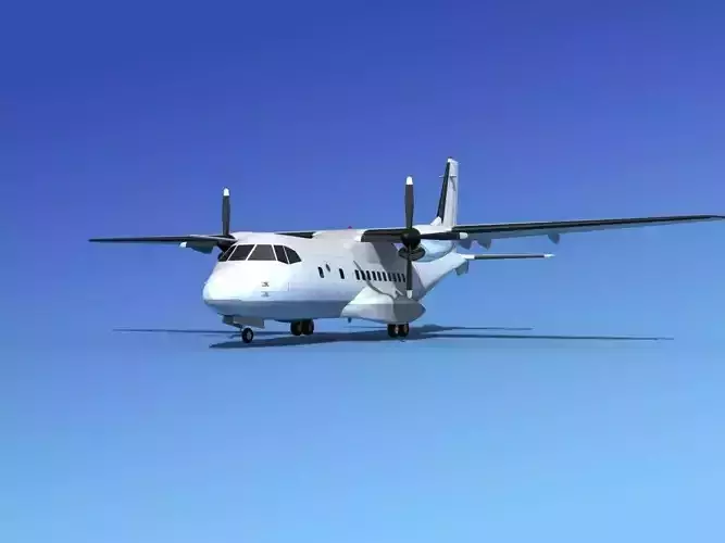 Casa CN-235 Unmarked 2 3D model
