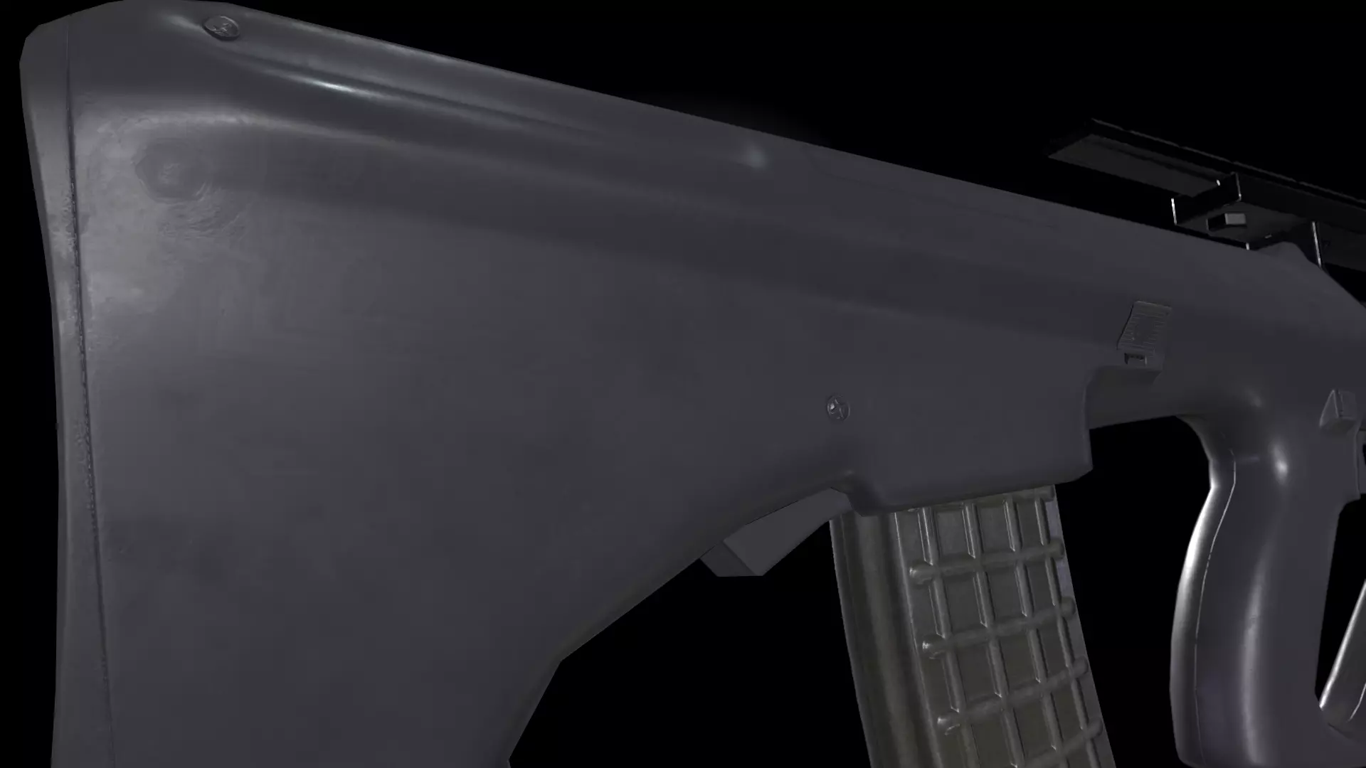 AUG A2 Rifle Low-poly 3D model_0