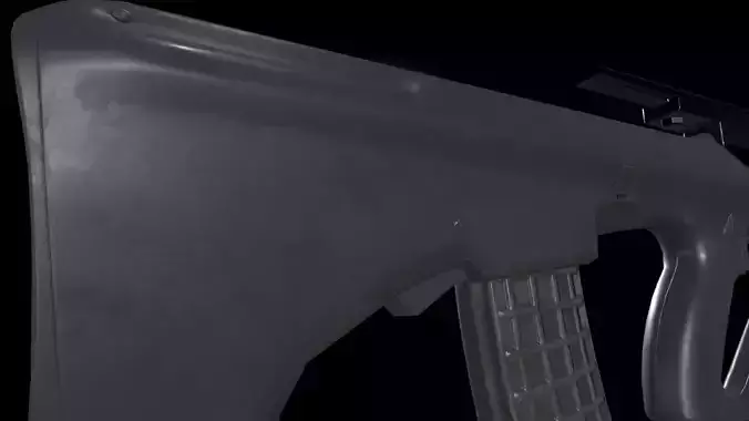 AUG A2 Rifle Low-poly 3D model