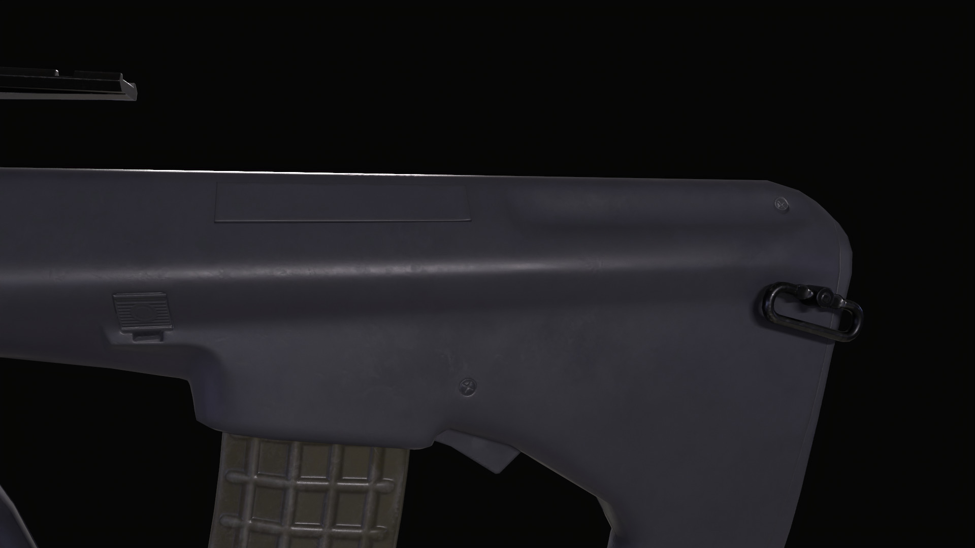 AUG A2 Rifle Low-poly 3D model_9