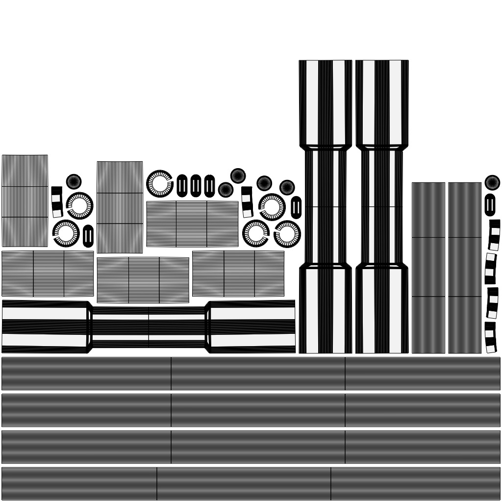 Tv Stand 002 Low-poly 3D model_19