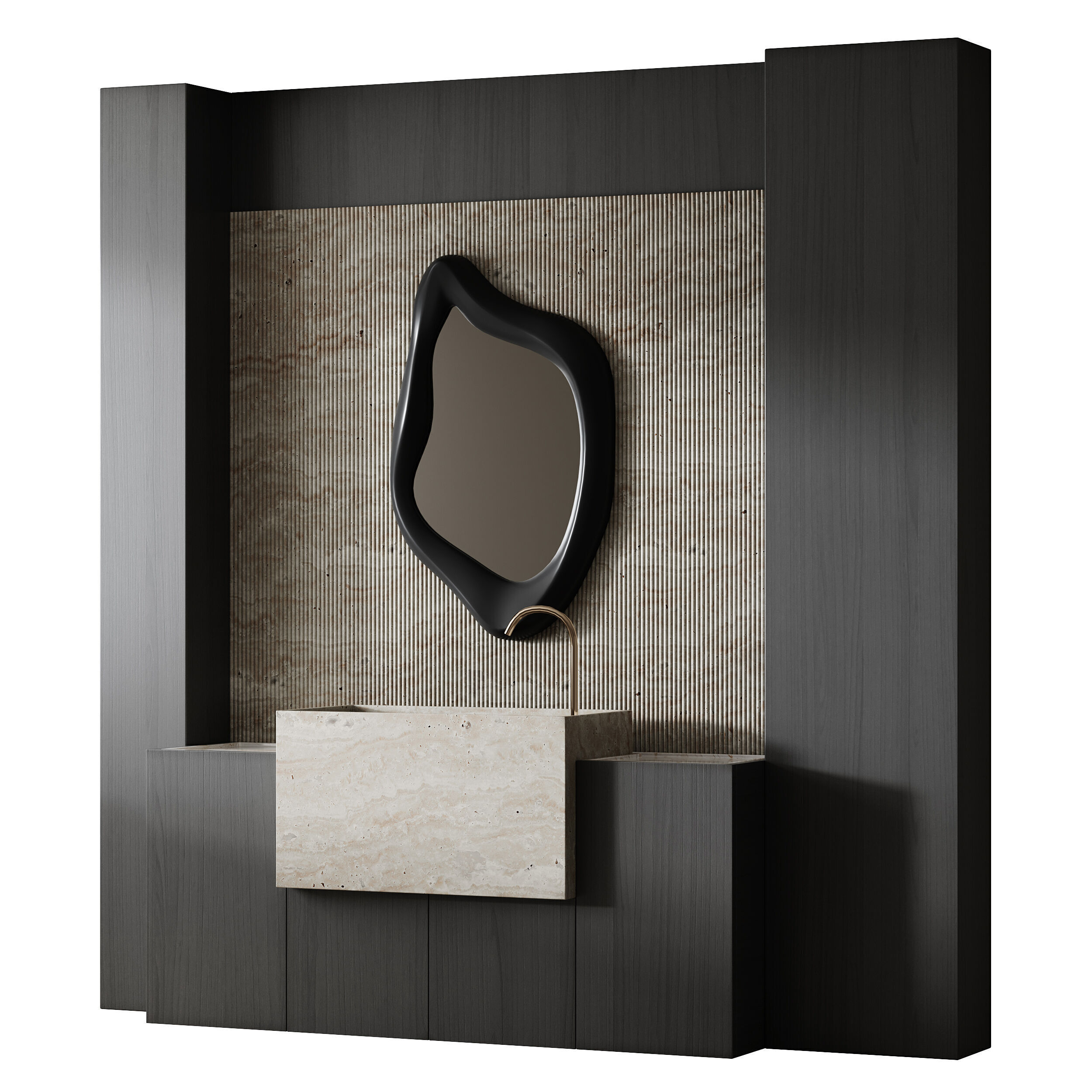 Bathroom furniture 16 3D model_10