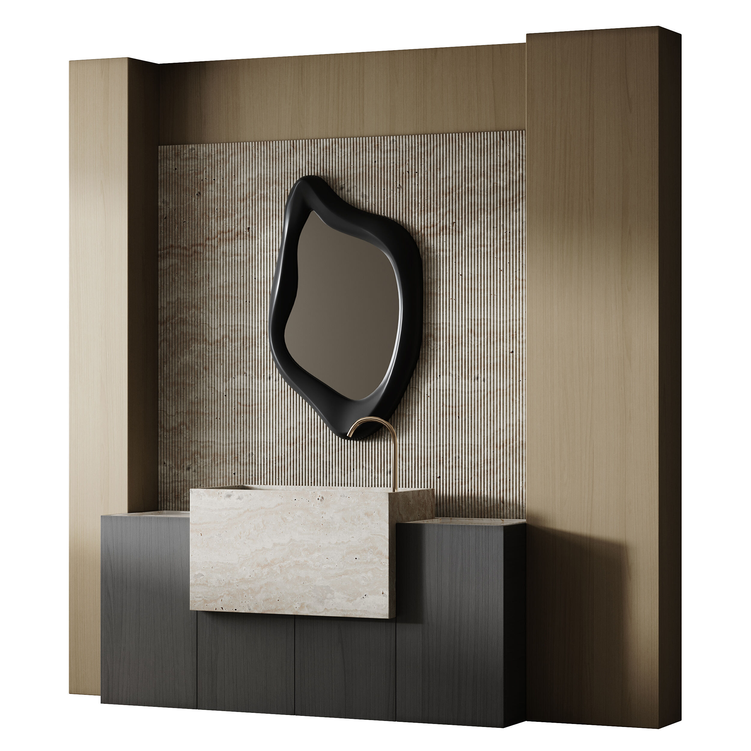 Bathroom furniture 16 3D model_8