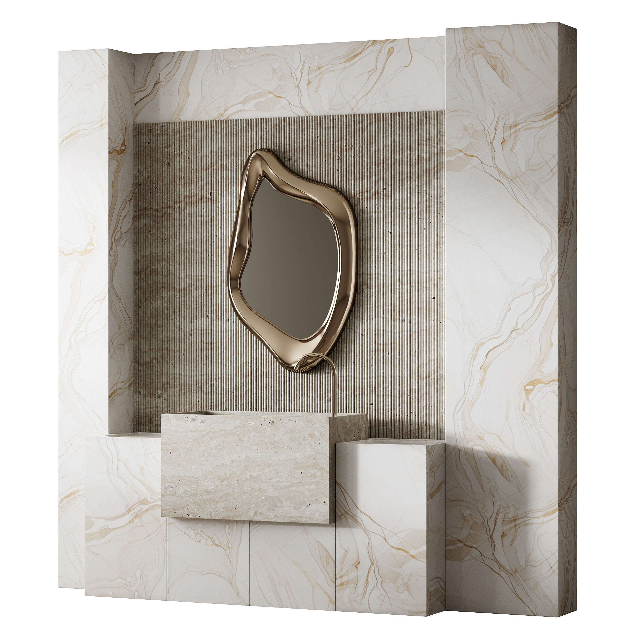 Bathroom furniture 16 3D model_11