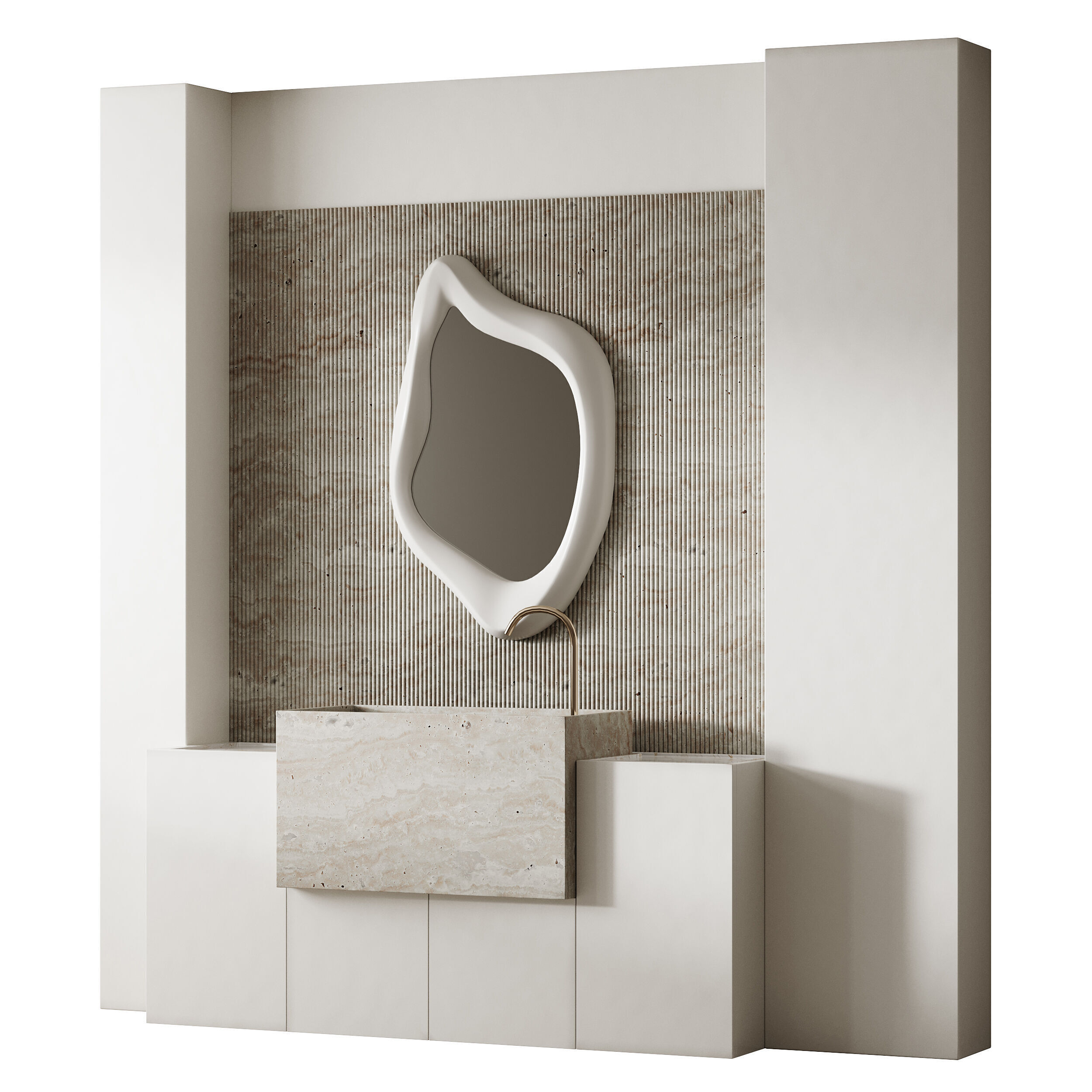 Bathroom furniture 16 3D model_9