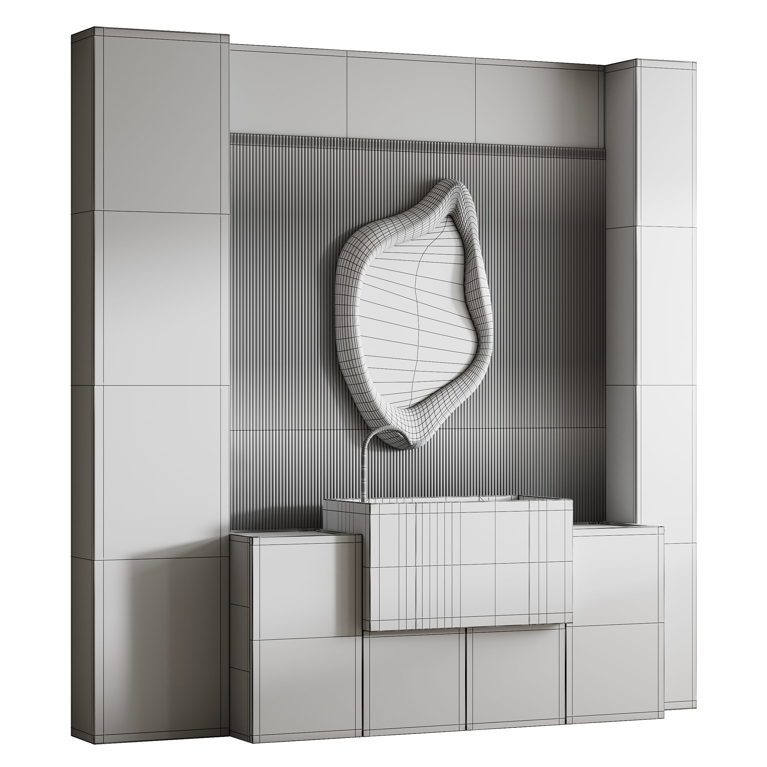 Bathroom furniture 16 3D model_13
