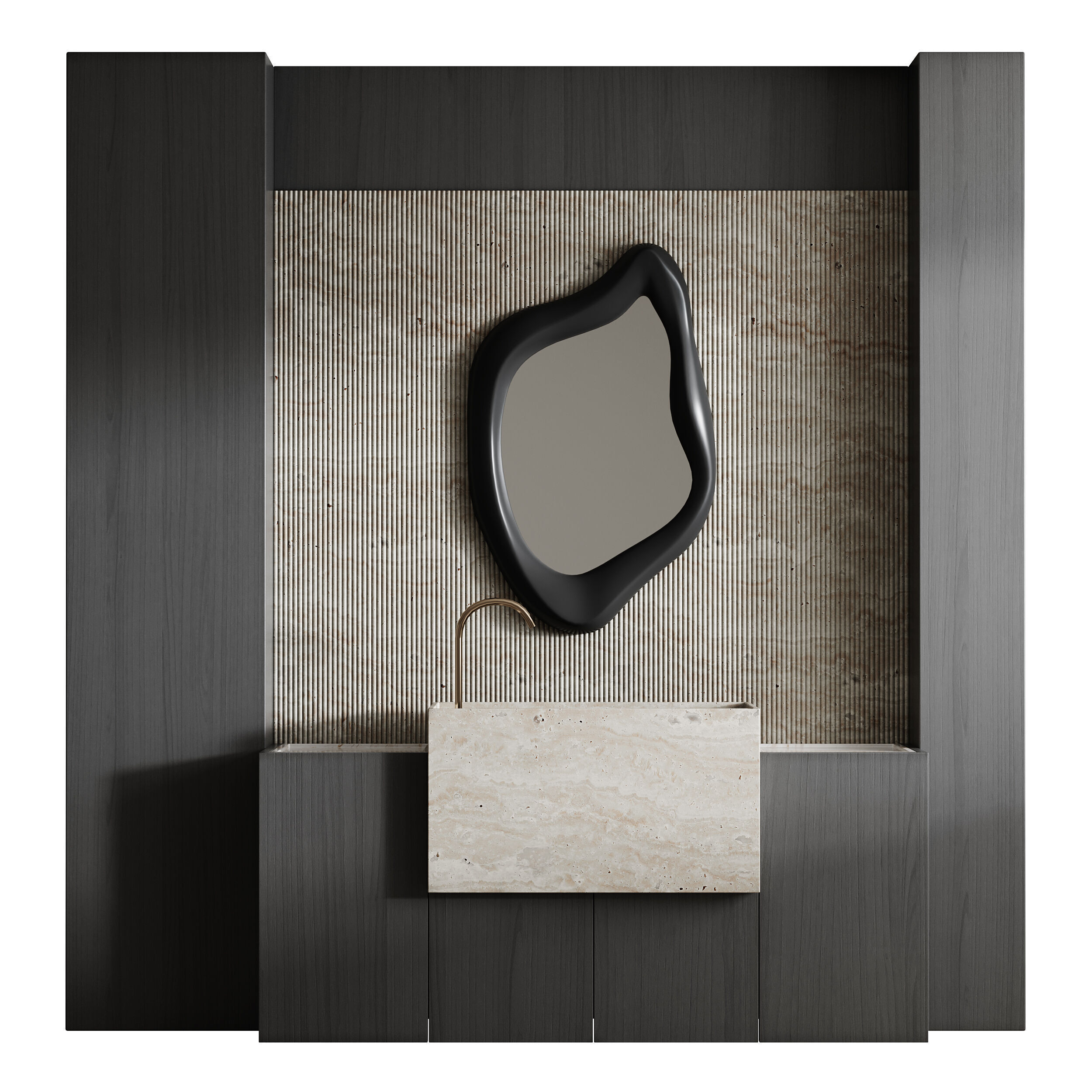 Bathroom furniture 16 3D model_4