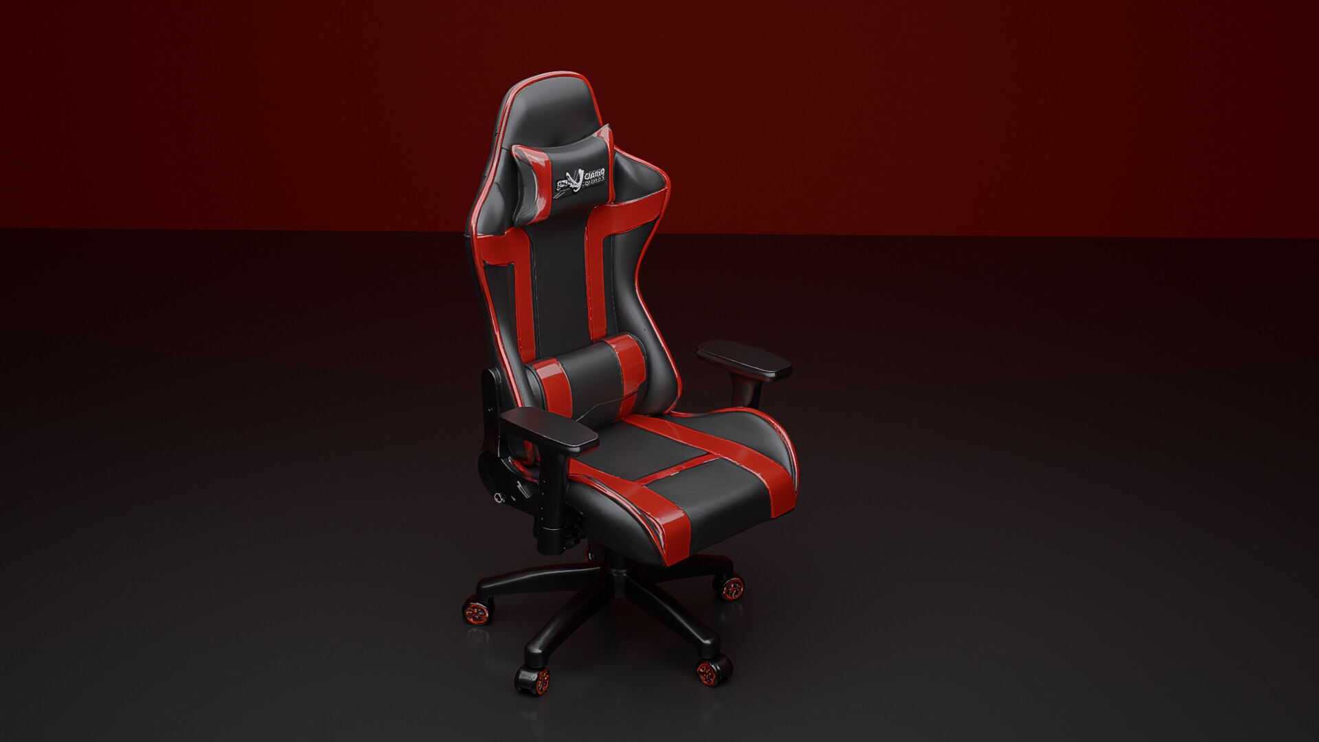 Gaming Chair 3D Model Free 3D model_1