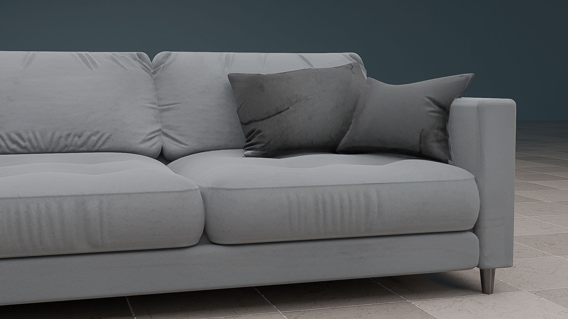 Morden Style 3D Sofa Sets Fabric Couch Furniture Model Free 3D model_1