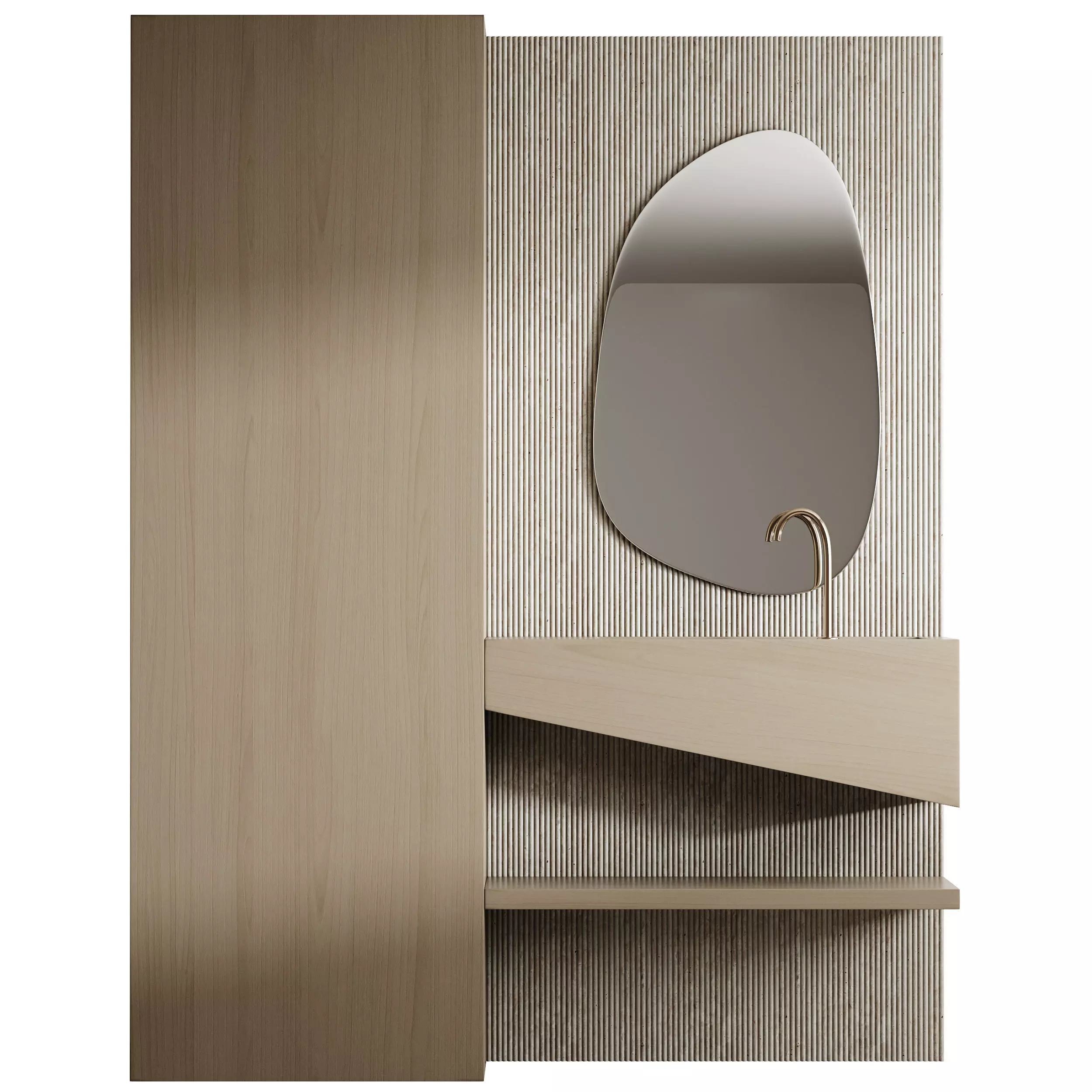 Bathroom furniture 18 3D model_0