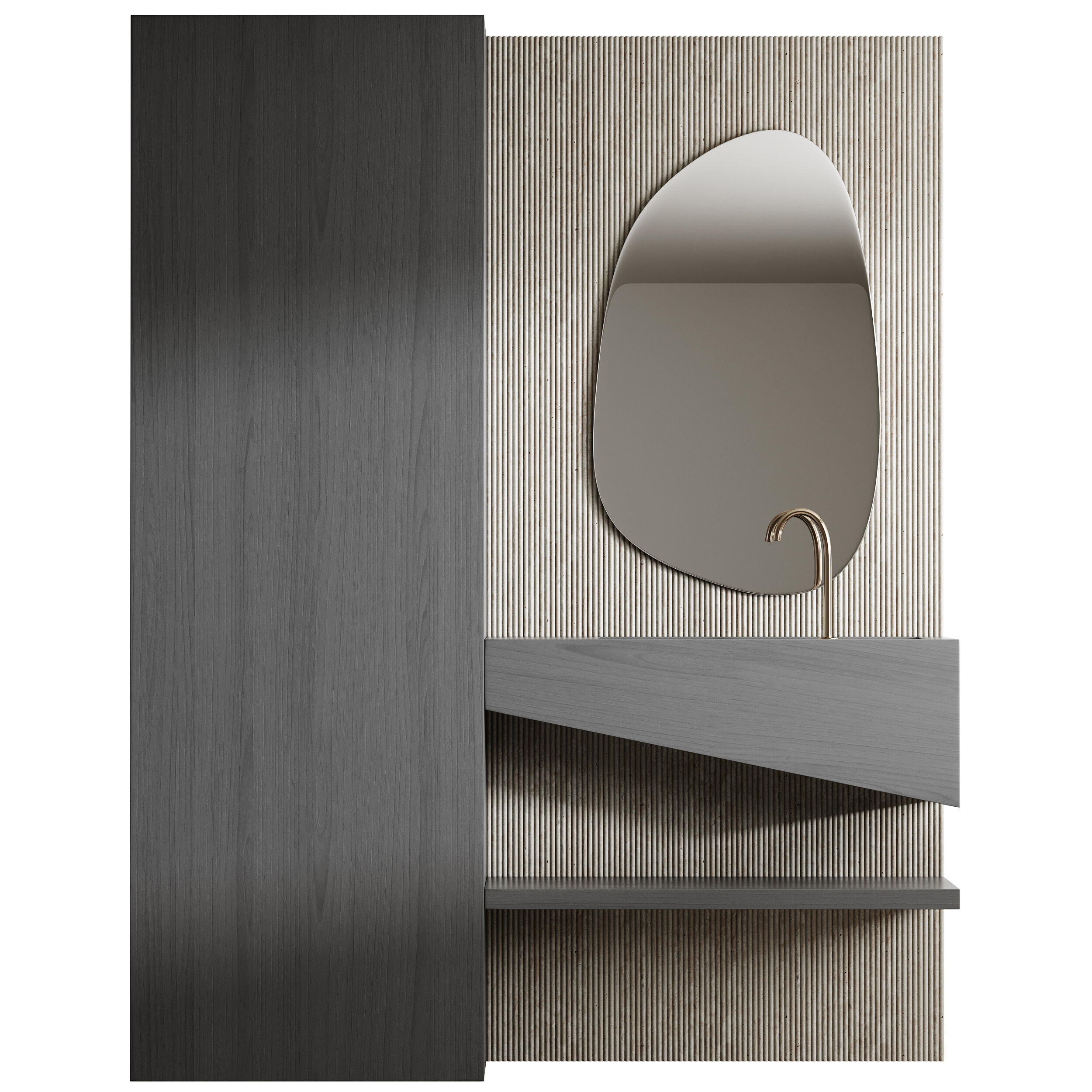 Bathroom furniture 18 3D model_2