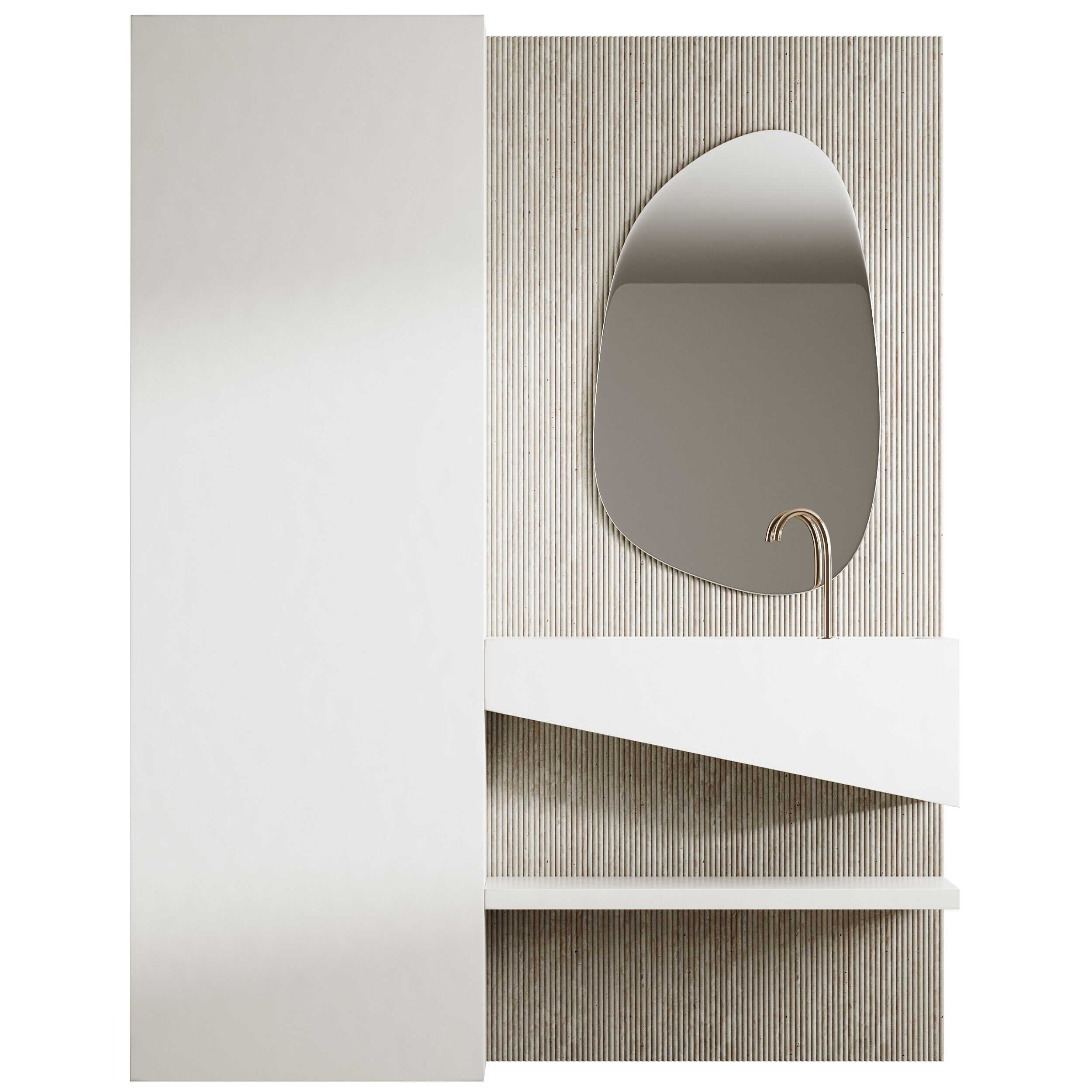 Bathroom furniture 18 3D model_4