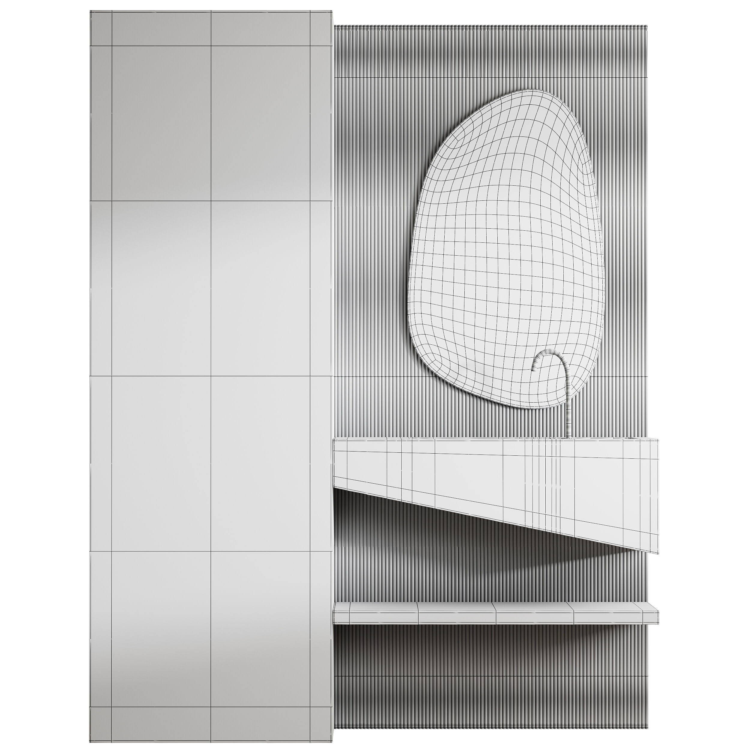 Bathroom furniture 18 3D model_14