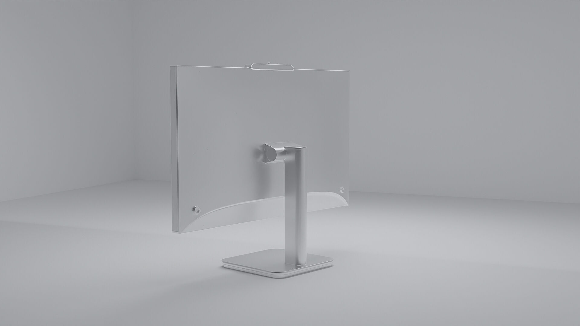 Computer monitor 3d model Free 3D model_1