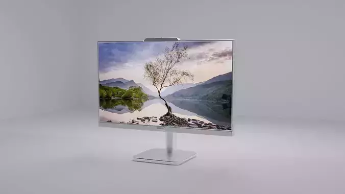 Computer monitor 3d model