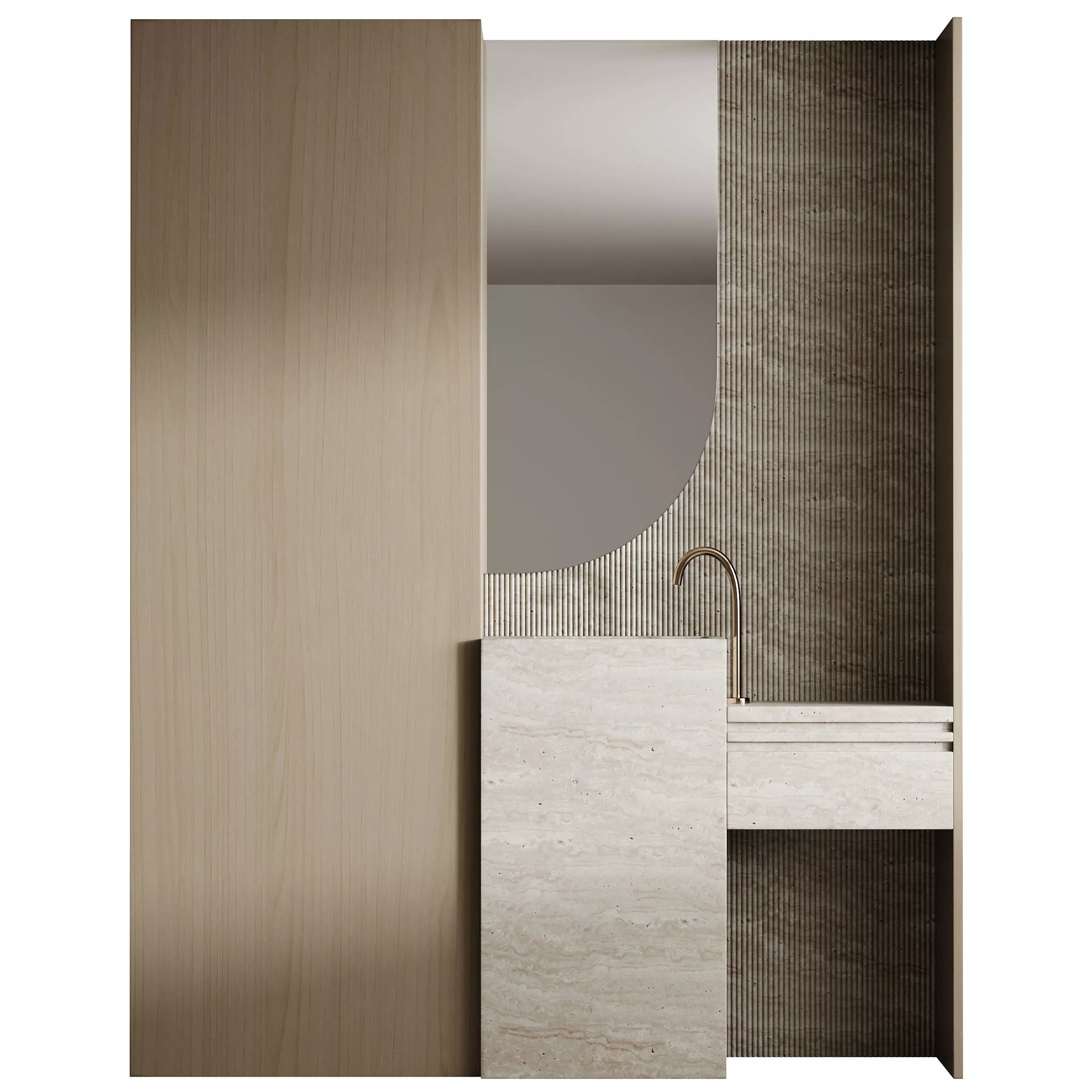 Bathroom furniture 19 3D model_0