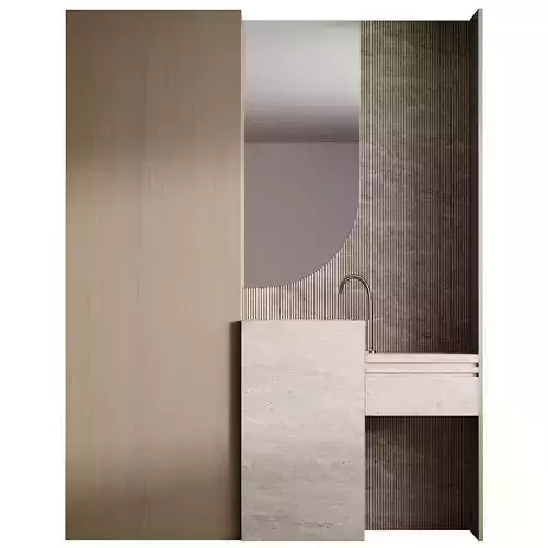 Bathroom furniture 19 3D model
