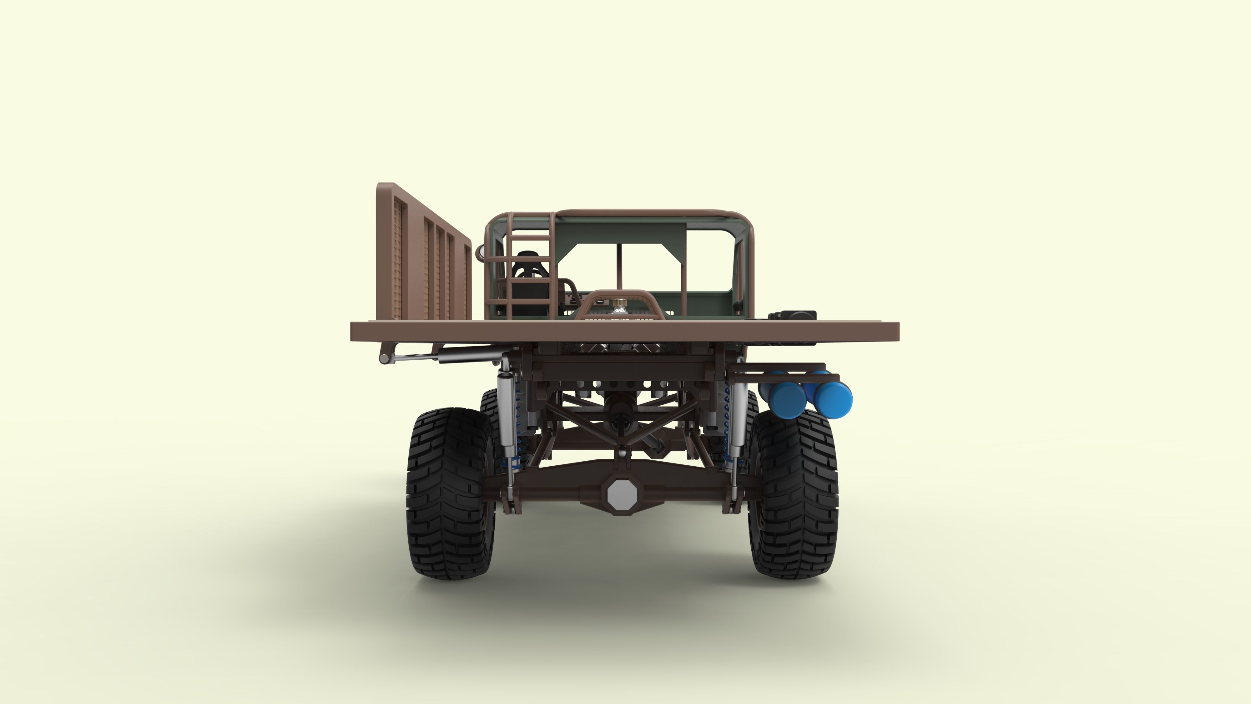 Mongo Heist Truck from Fast and Furious 3D model_14