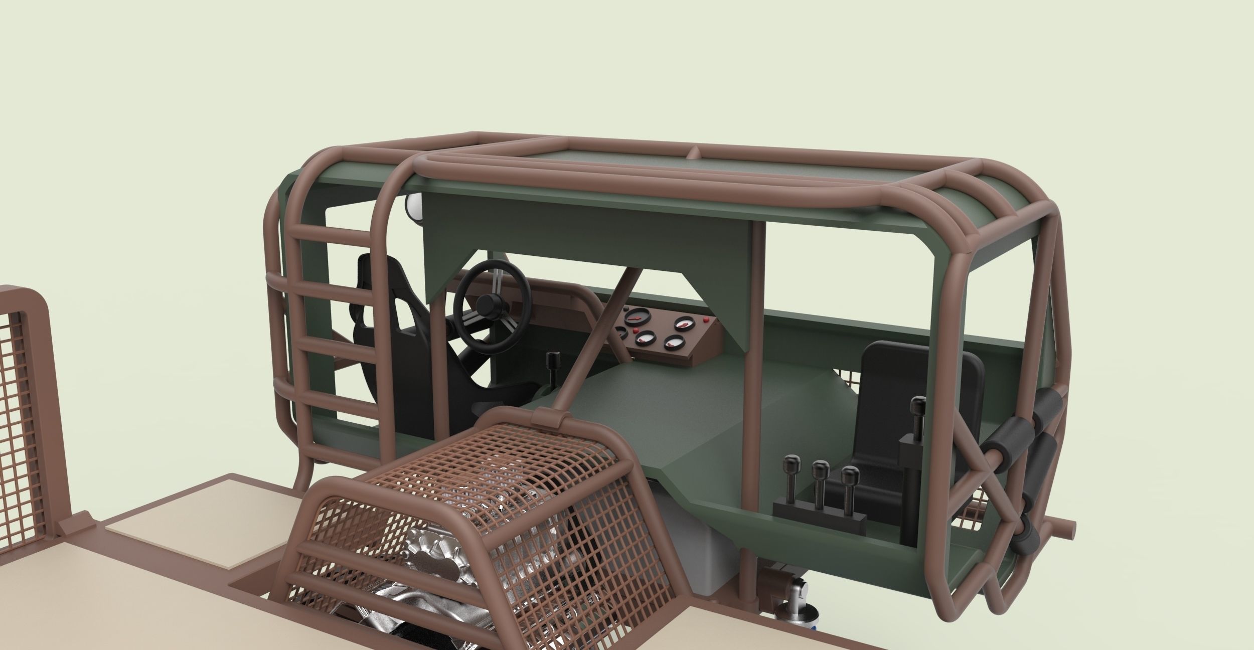 Mongo Heist Truck from Fast and Furious 3D model_17