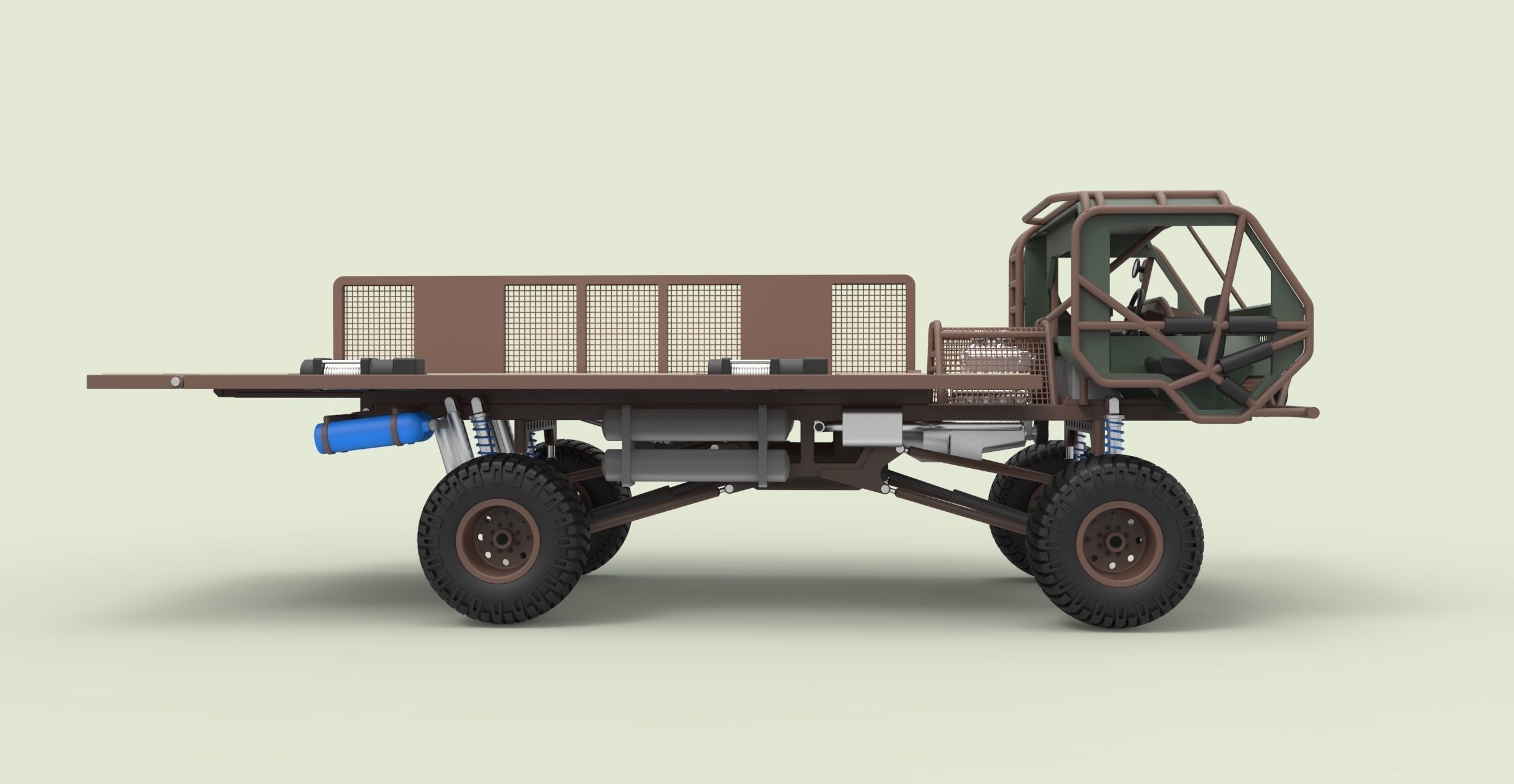 Mongo Heist Truck from Fast and Furious 3D model_9