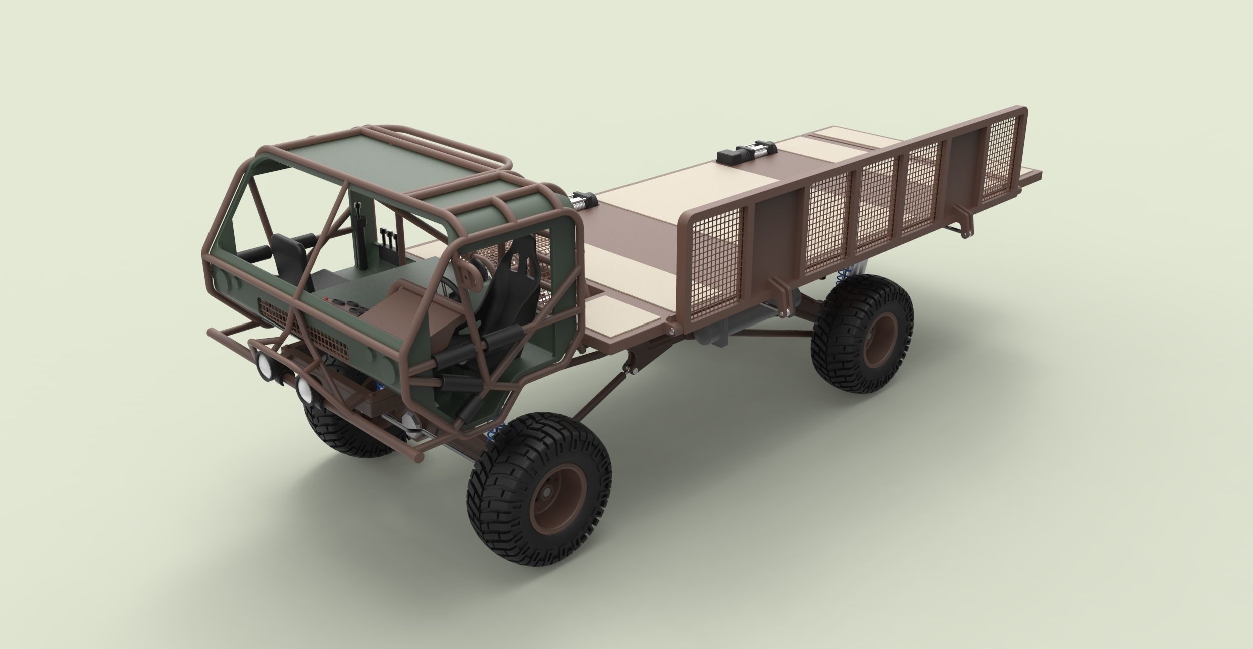 Mongo Heist Truck from Fast and Furious 3D model_5