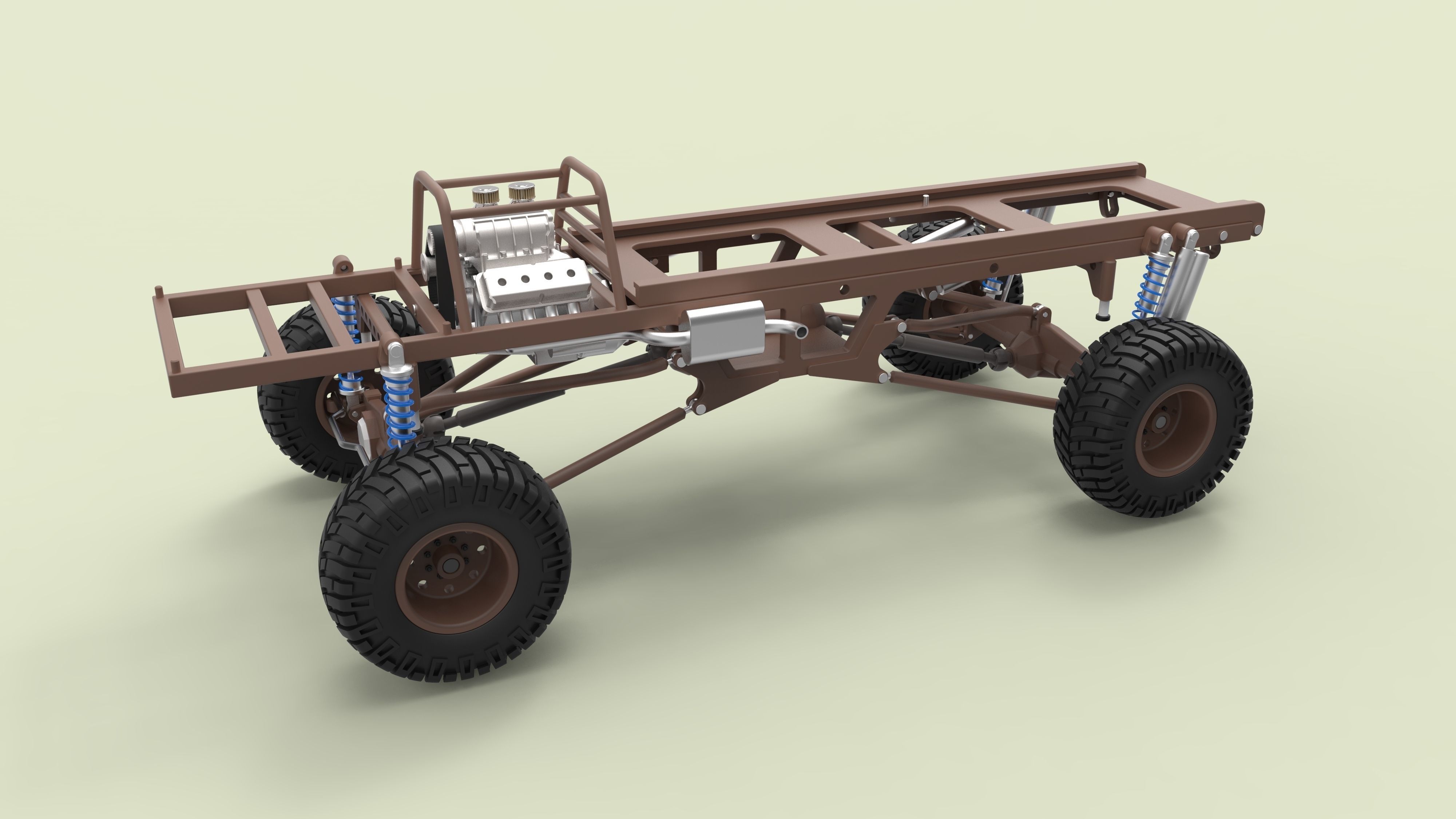 Mongo Heist Truck from Fast and Furious 3D model_19