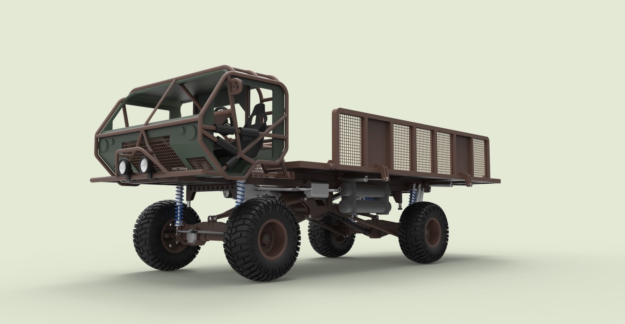 Mongo Heist Truck from Fast and Furious 3D model_6