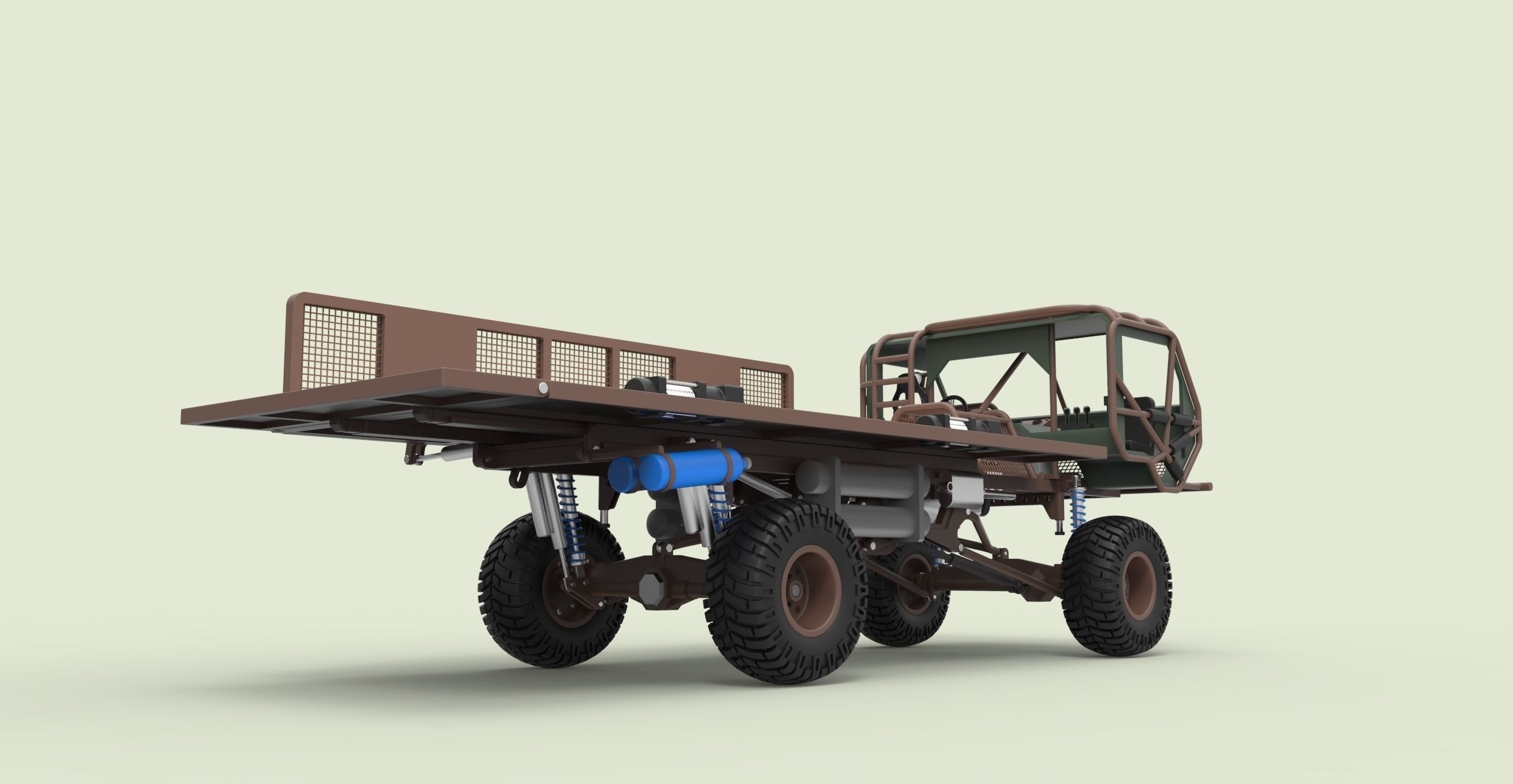 Mongo Heist Truck from Fast and Furious 3D model_13