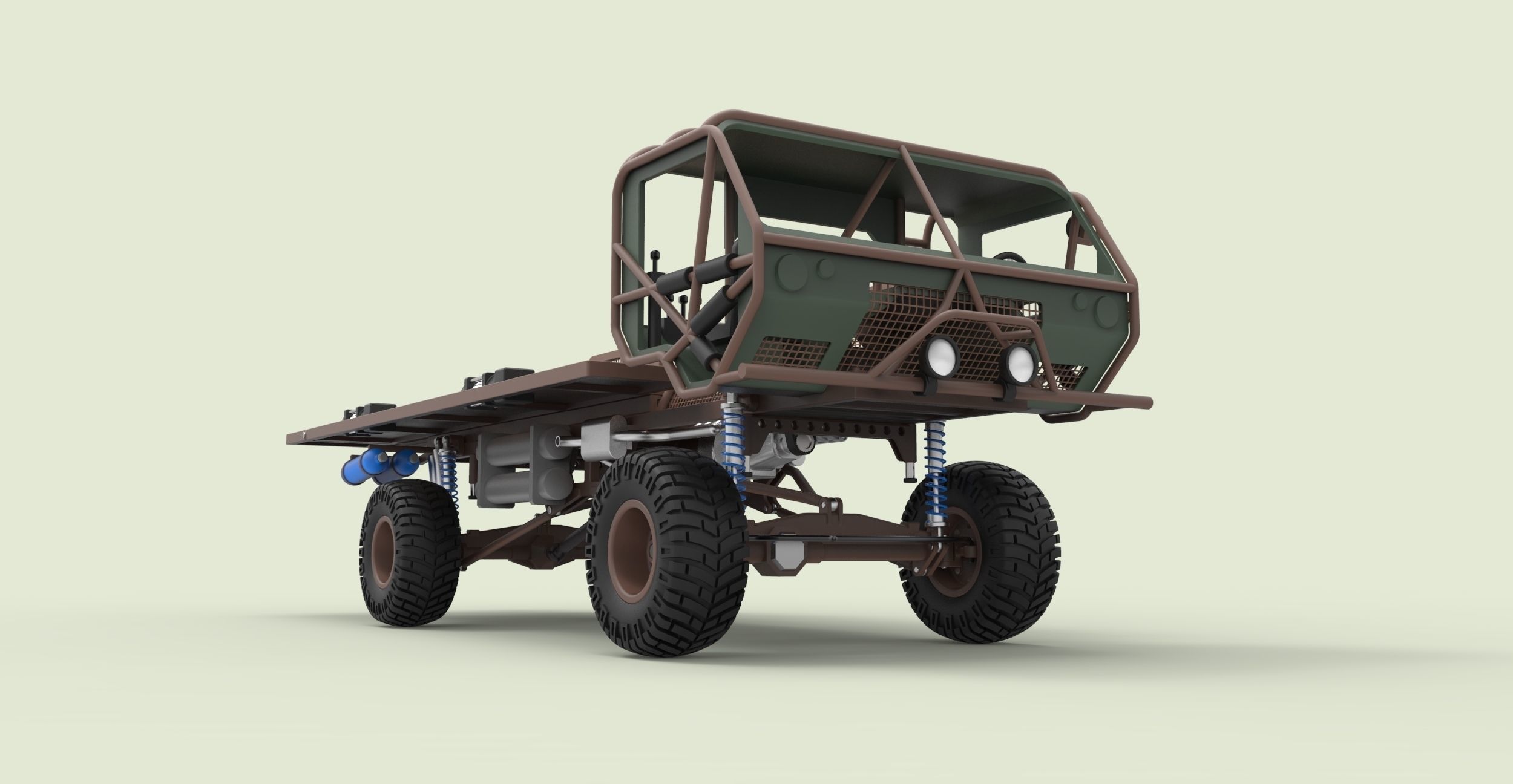 Mongo Heist Truck from Fast and Furious 3D model_4