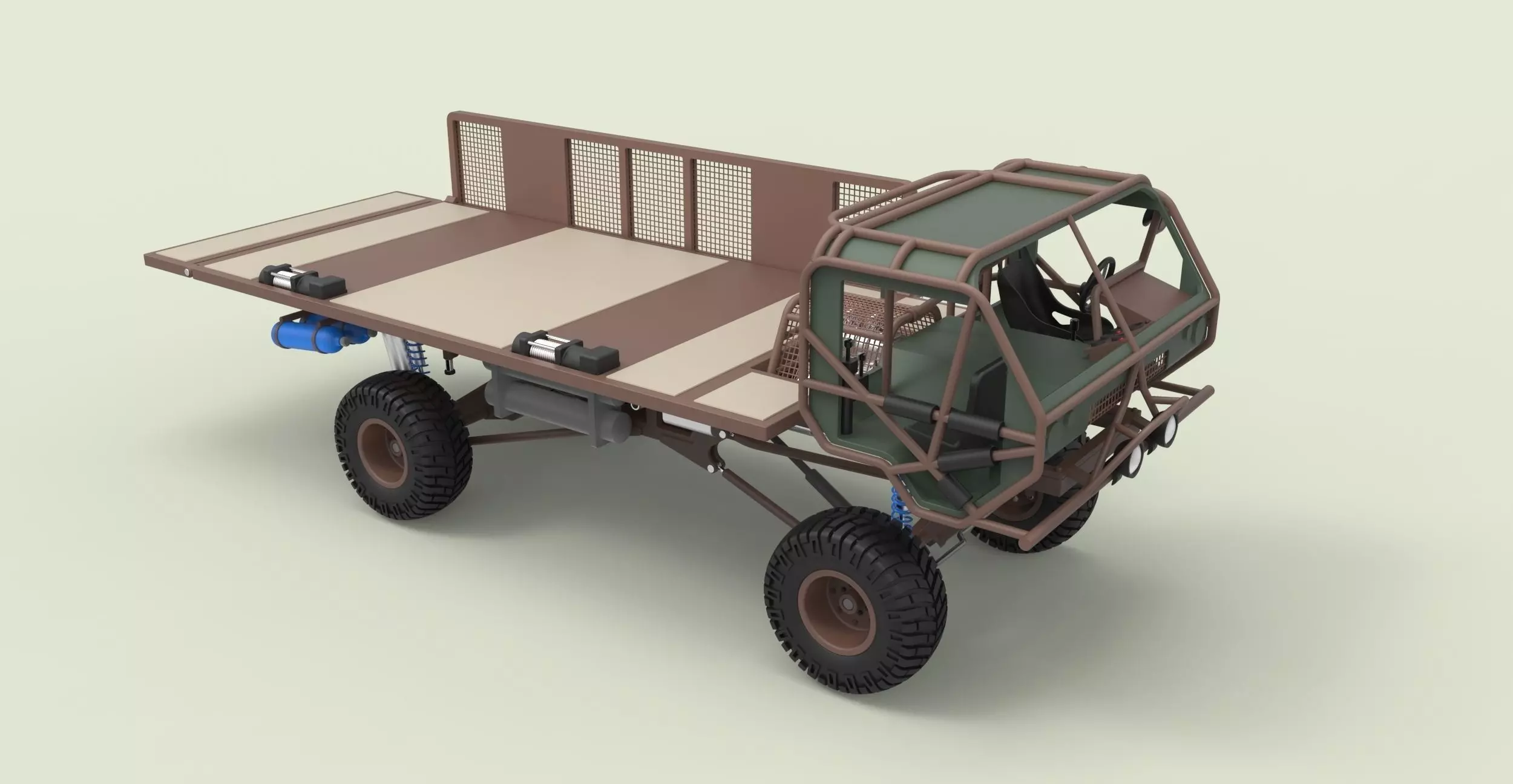 Mongo Heist Truck from Fast and Furious 3D model_0