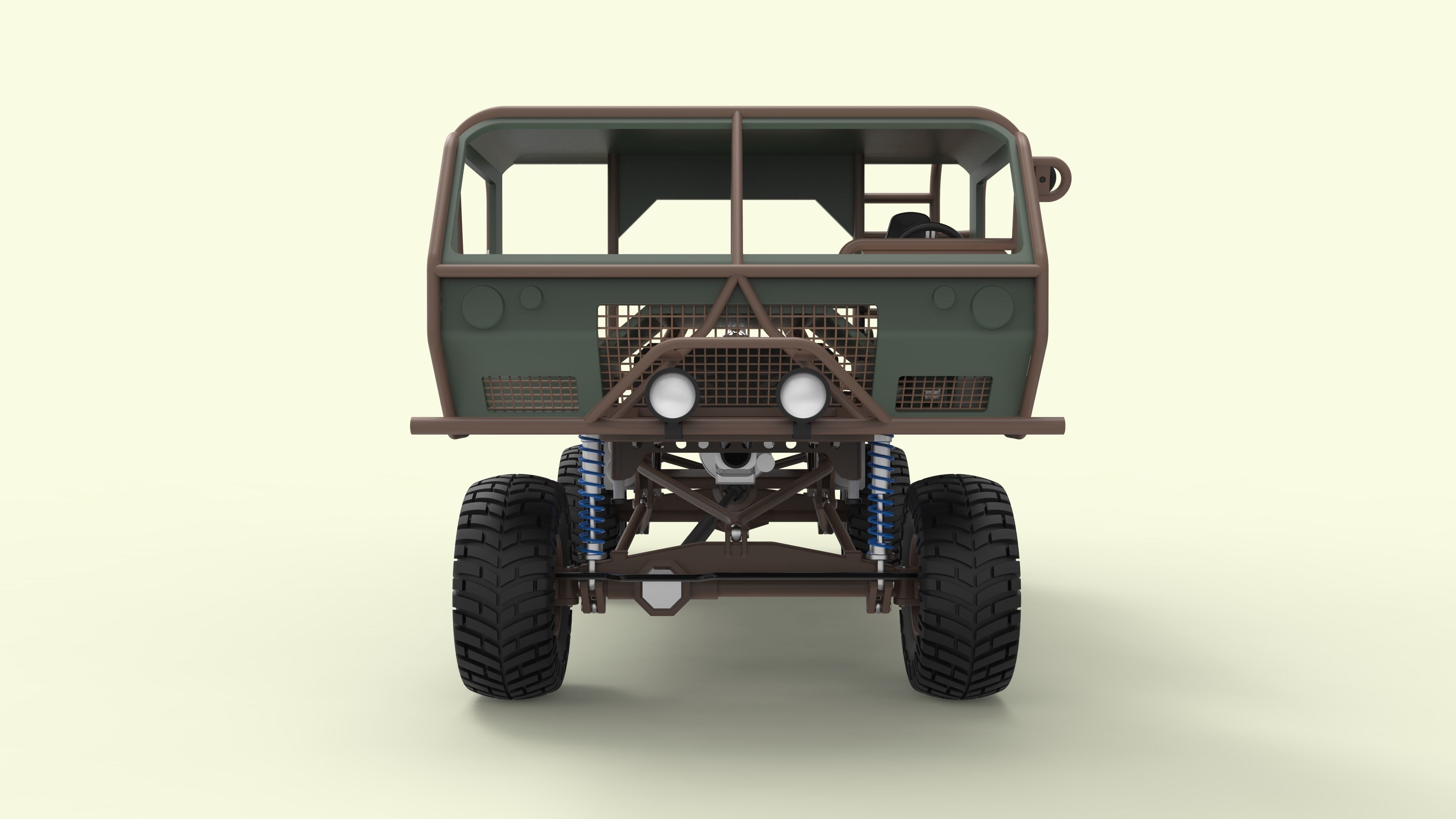 Mongo Heist Truck from Fast and Furious 3D model_7