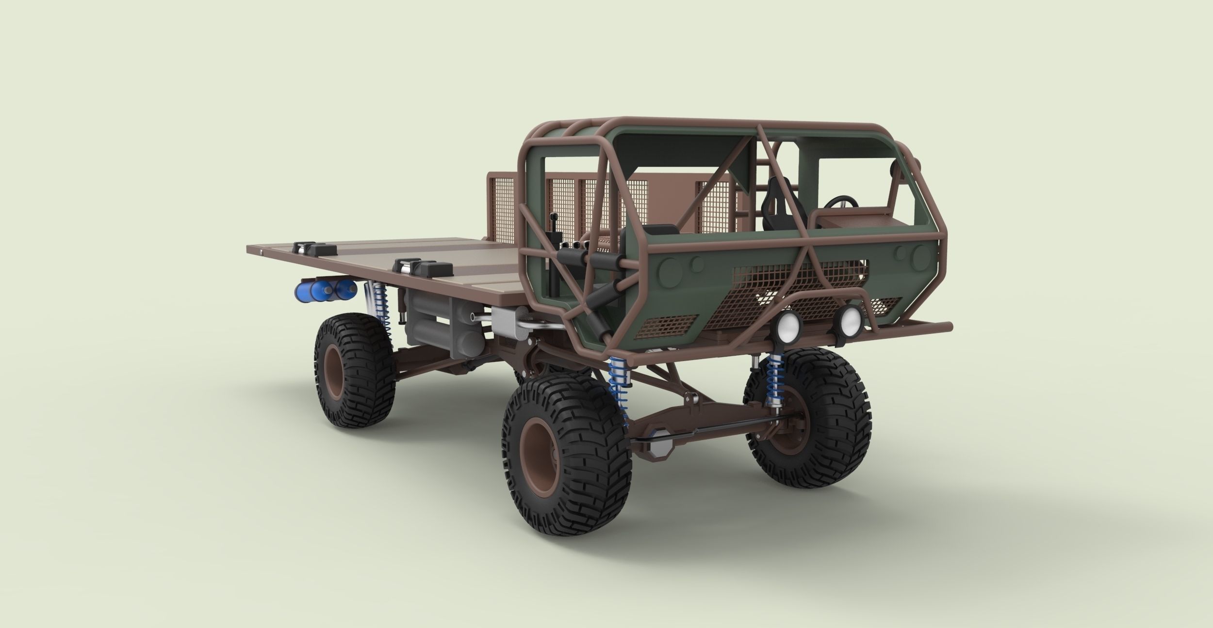 Mongo Heist Truck from Fast and Furious 3D model_3